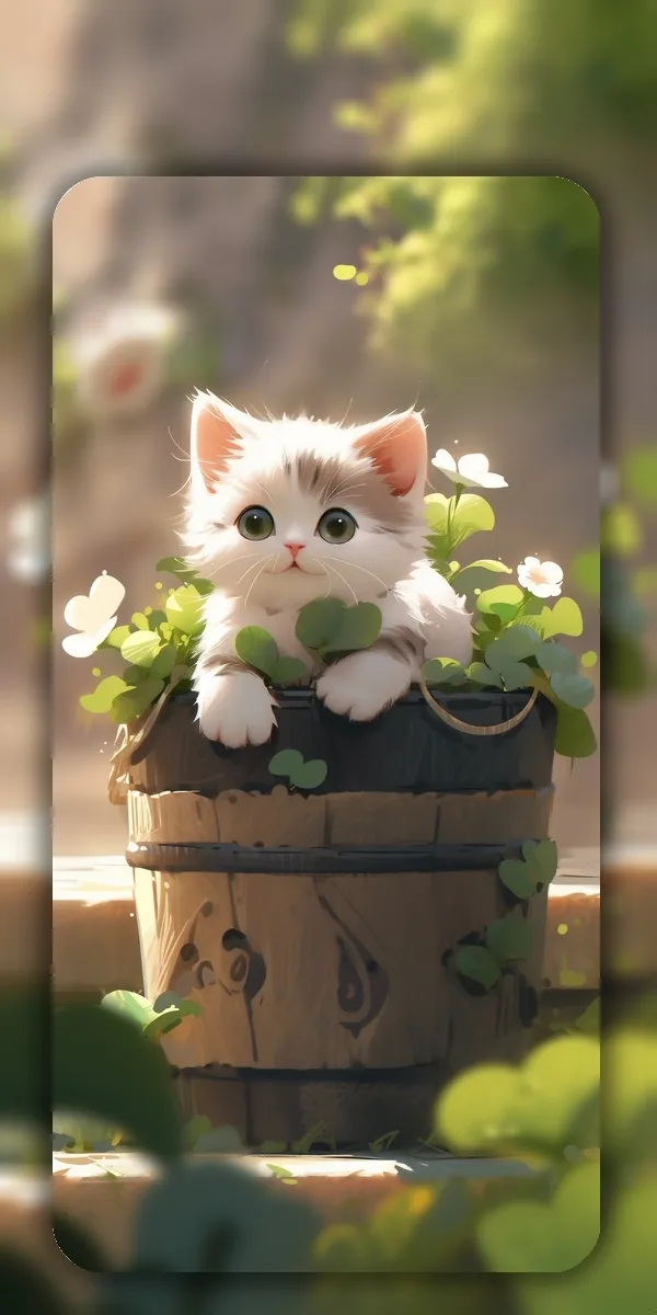 Cute Cat Wallpaper Live HD 4K | Indus Appstore | Screenshot