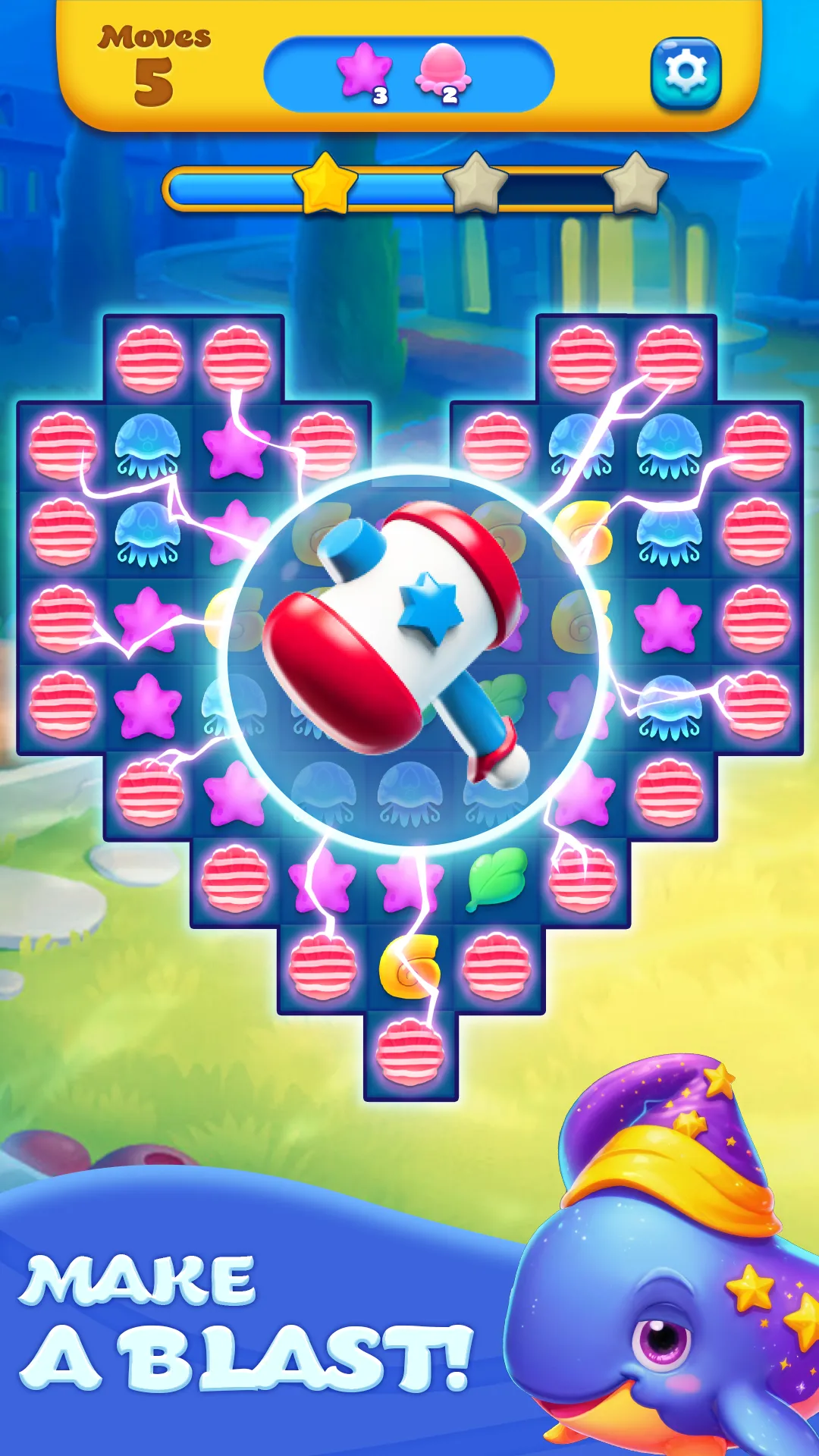 Ocean Match Blast: Puzzle Game | Indus Appstore | Screenshot