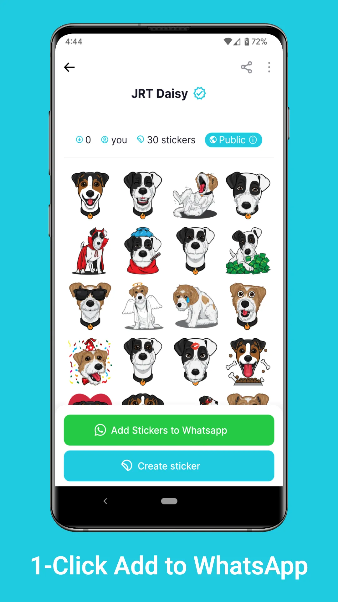 Stickr: Sticker Maker | Indus Appstore | Screenshot