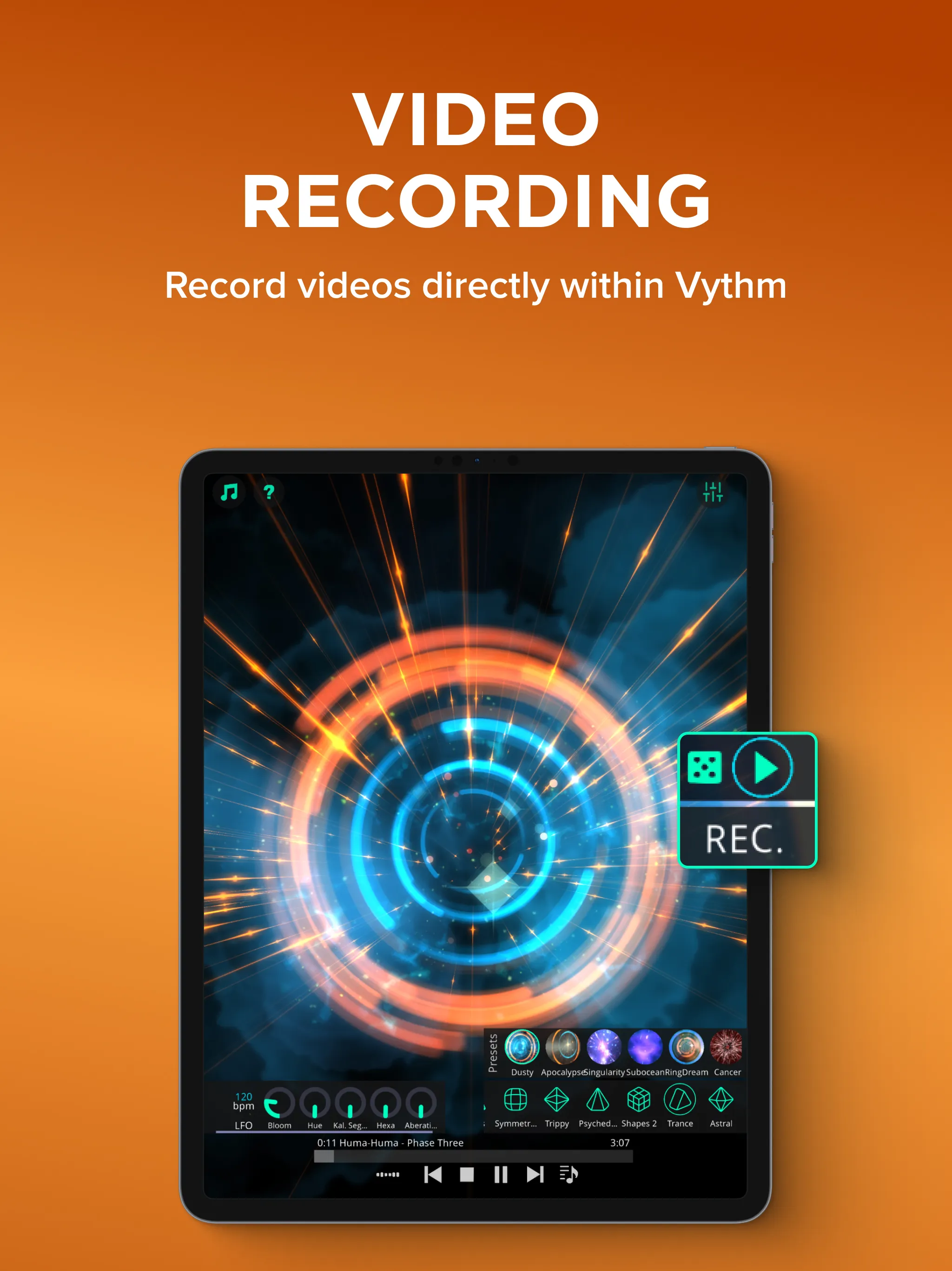 Music Visualizer Vythm VJ & DJ | Indus Appstore | Screenshot