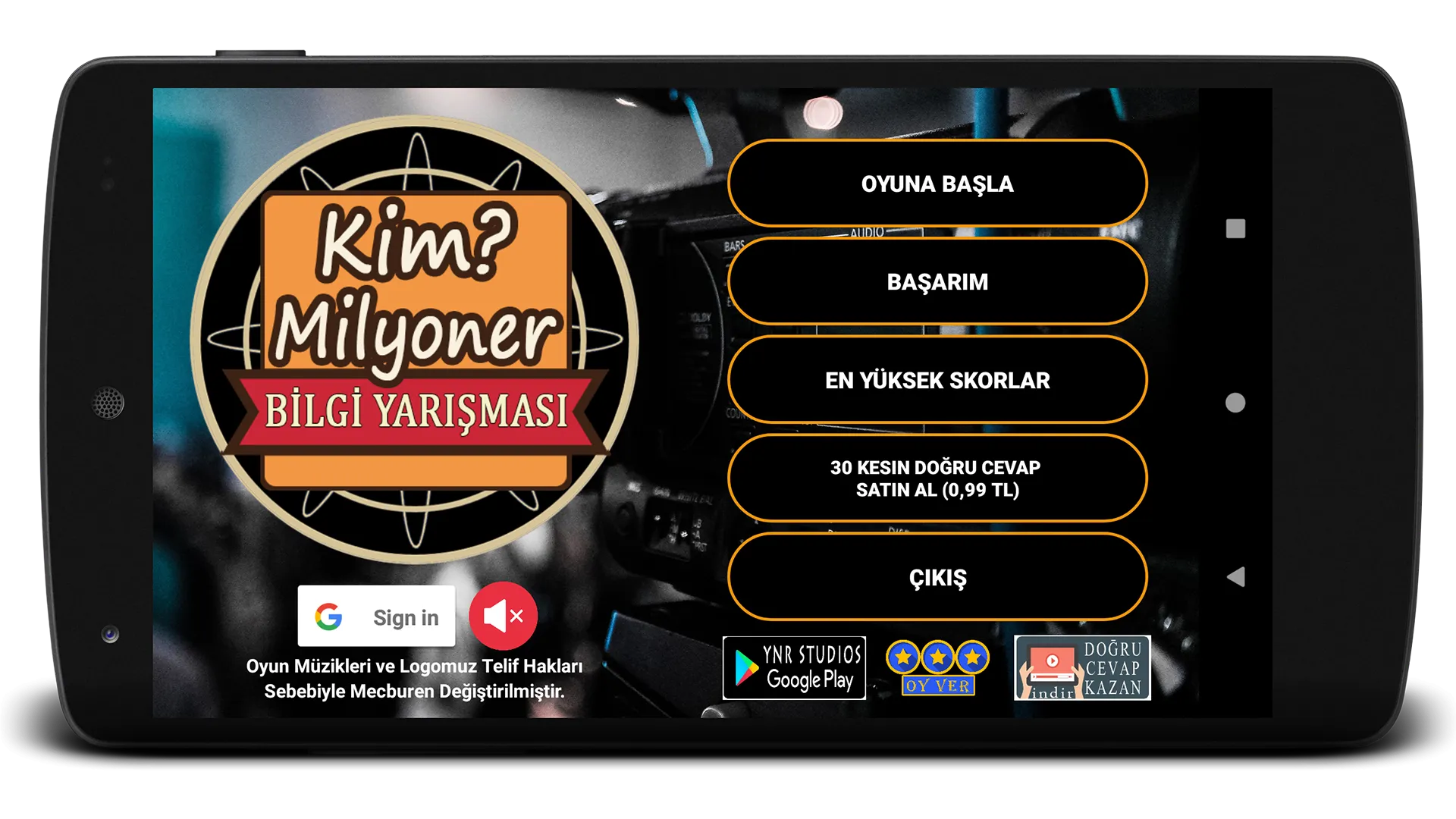 Kim Milyoner 2023 - 15000 SORU | Indus Appstore | Screenshot