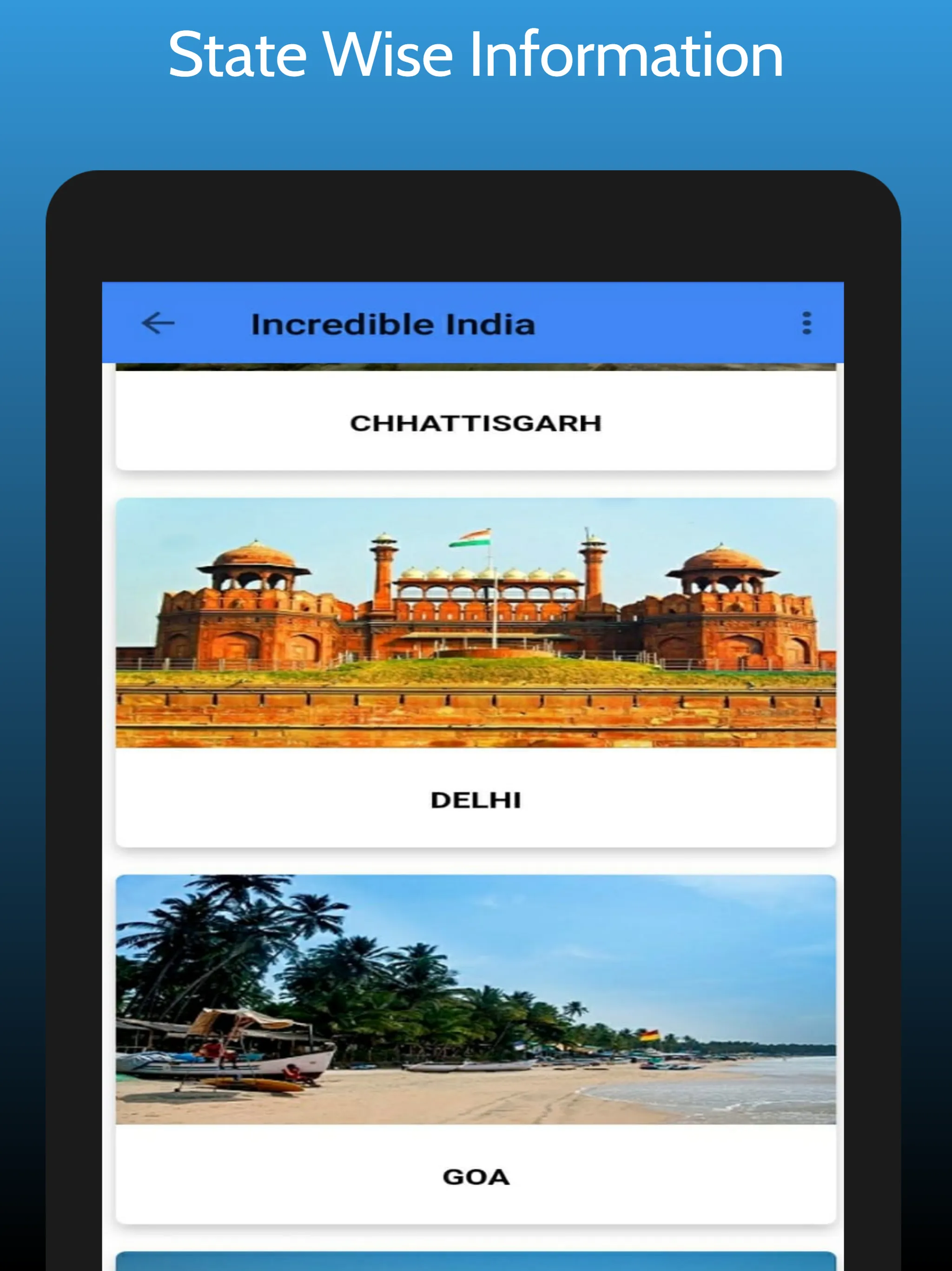 India Tourism : Explore beauty | Indus Appstore | Screenshot