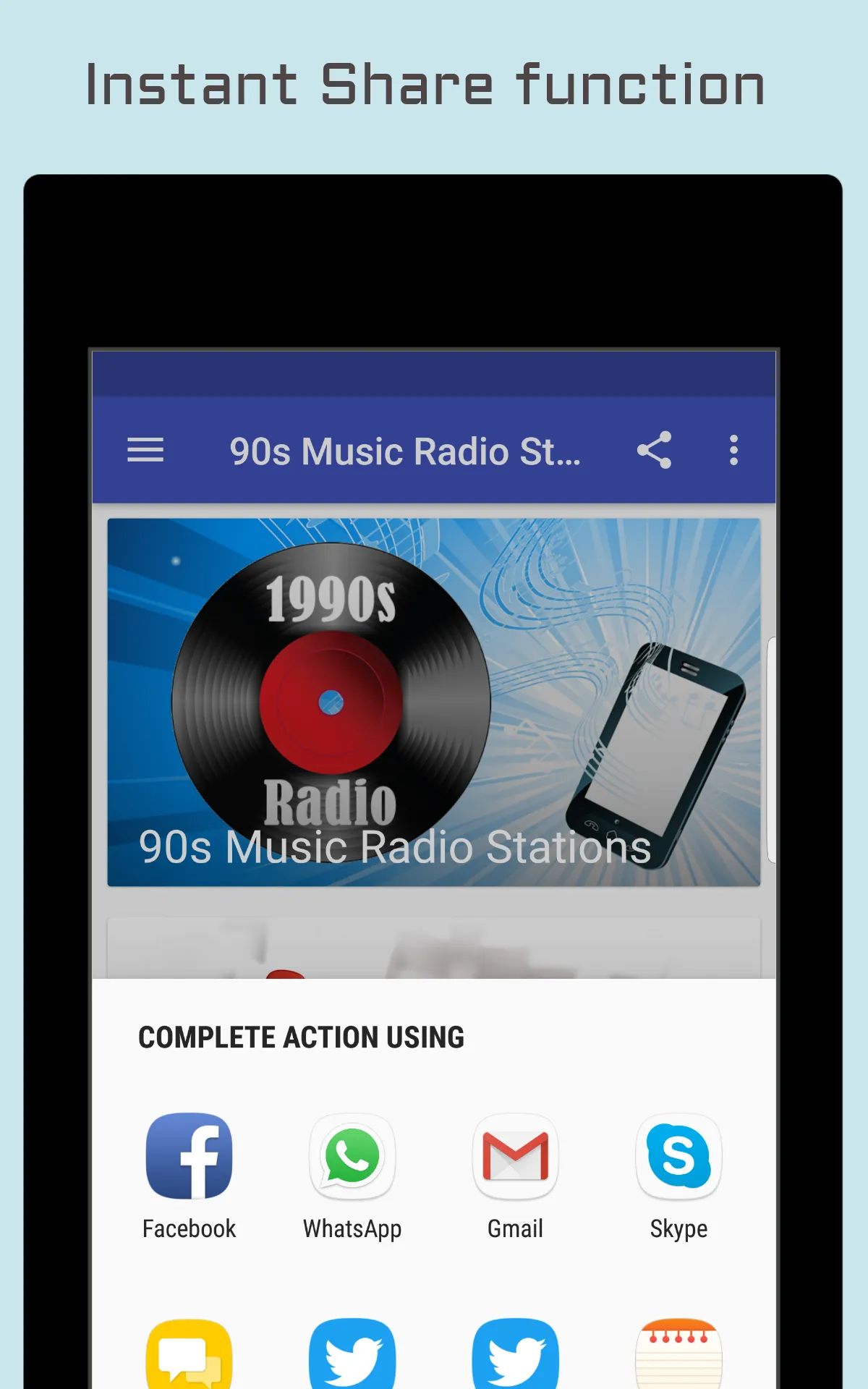 90s Music Radio Stations | Indus Appstore | Screenshot