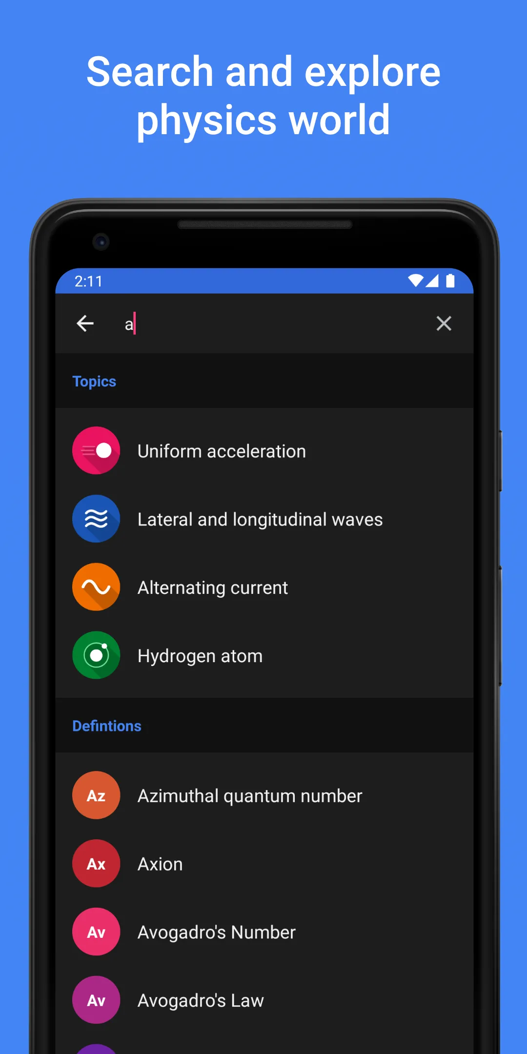 Physics Pro - Notes & Formulas | Indus Appstore | Screenshot