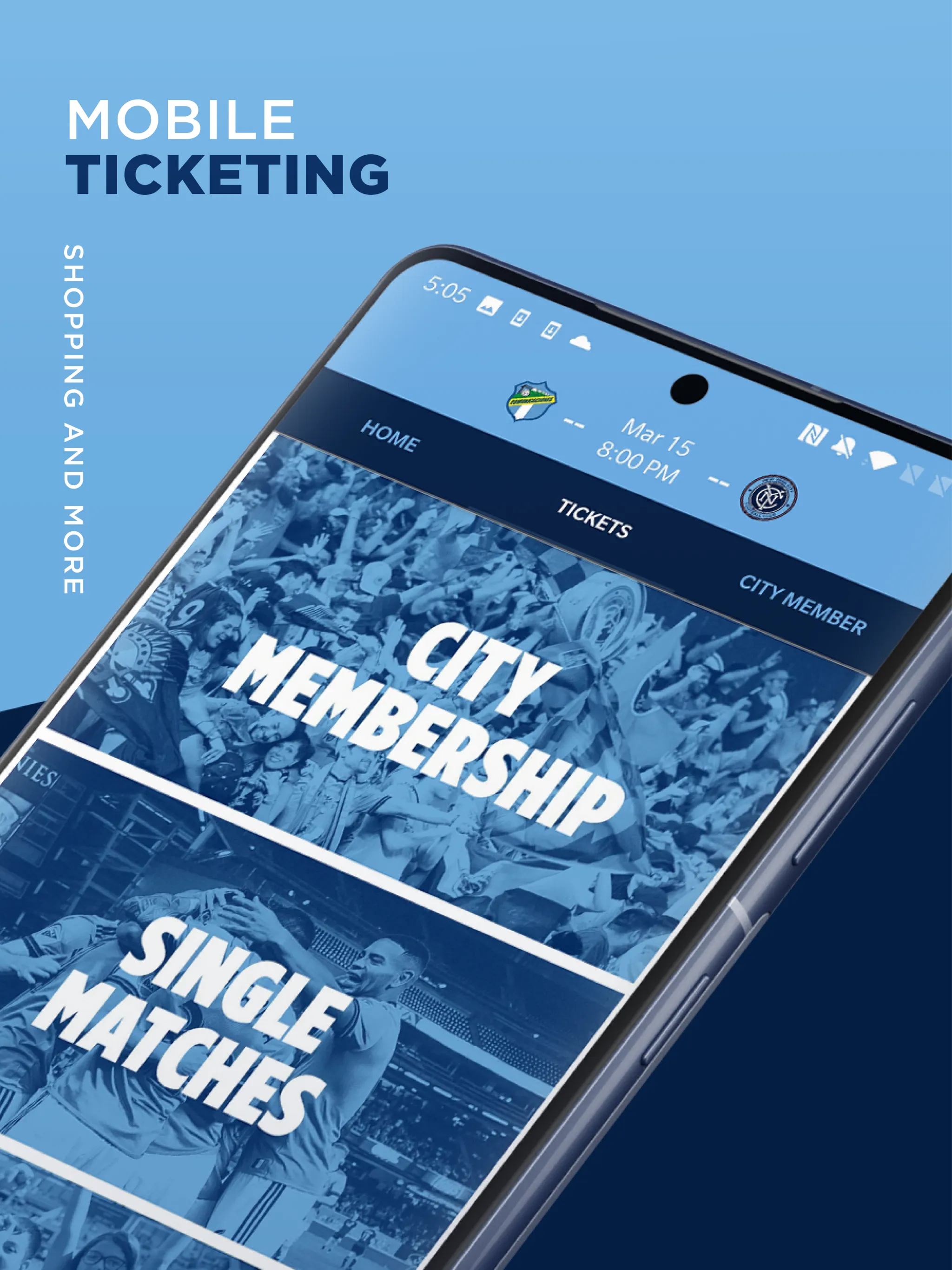 New York City FC | Indus Appstore | Screenshot