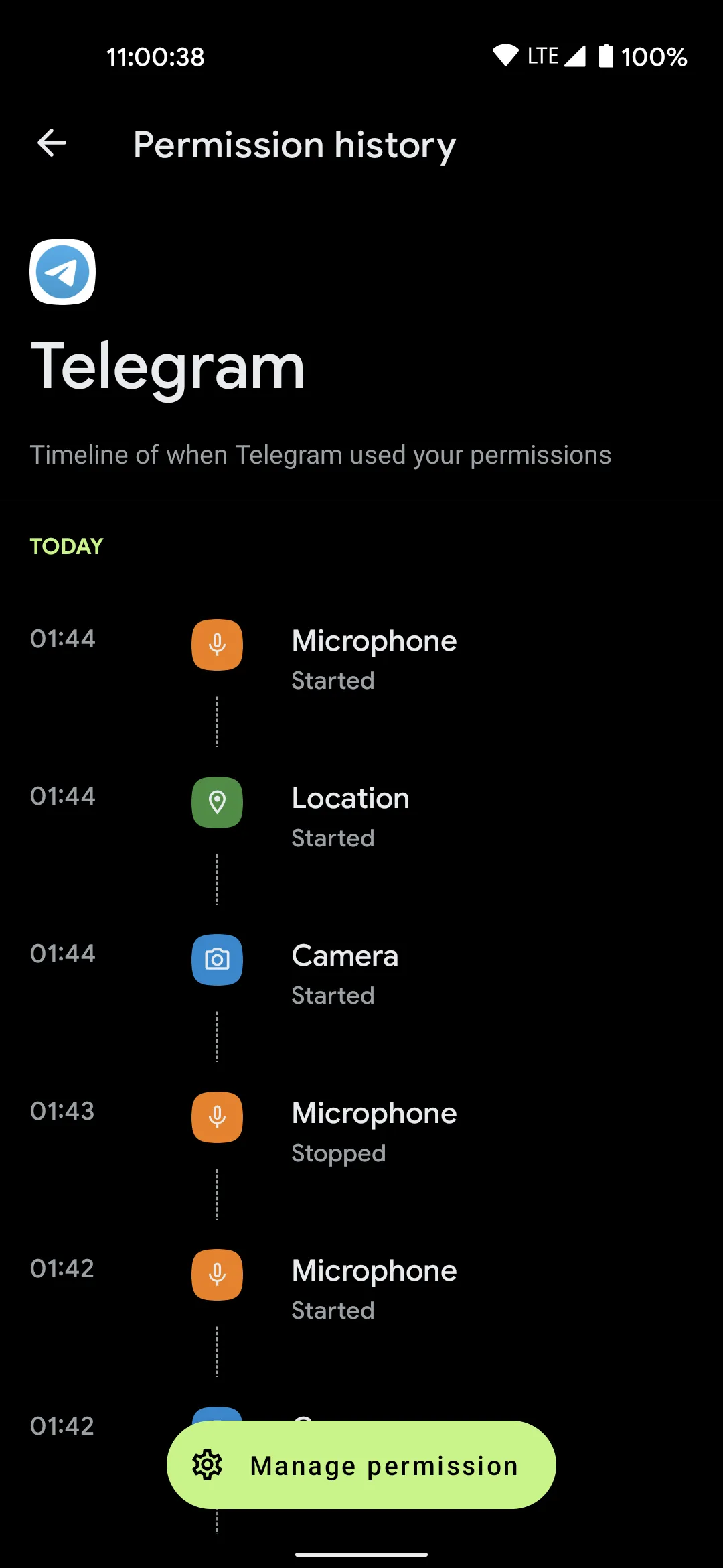 Privacy Dashboard | Indus Appstore | Screenshot