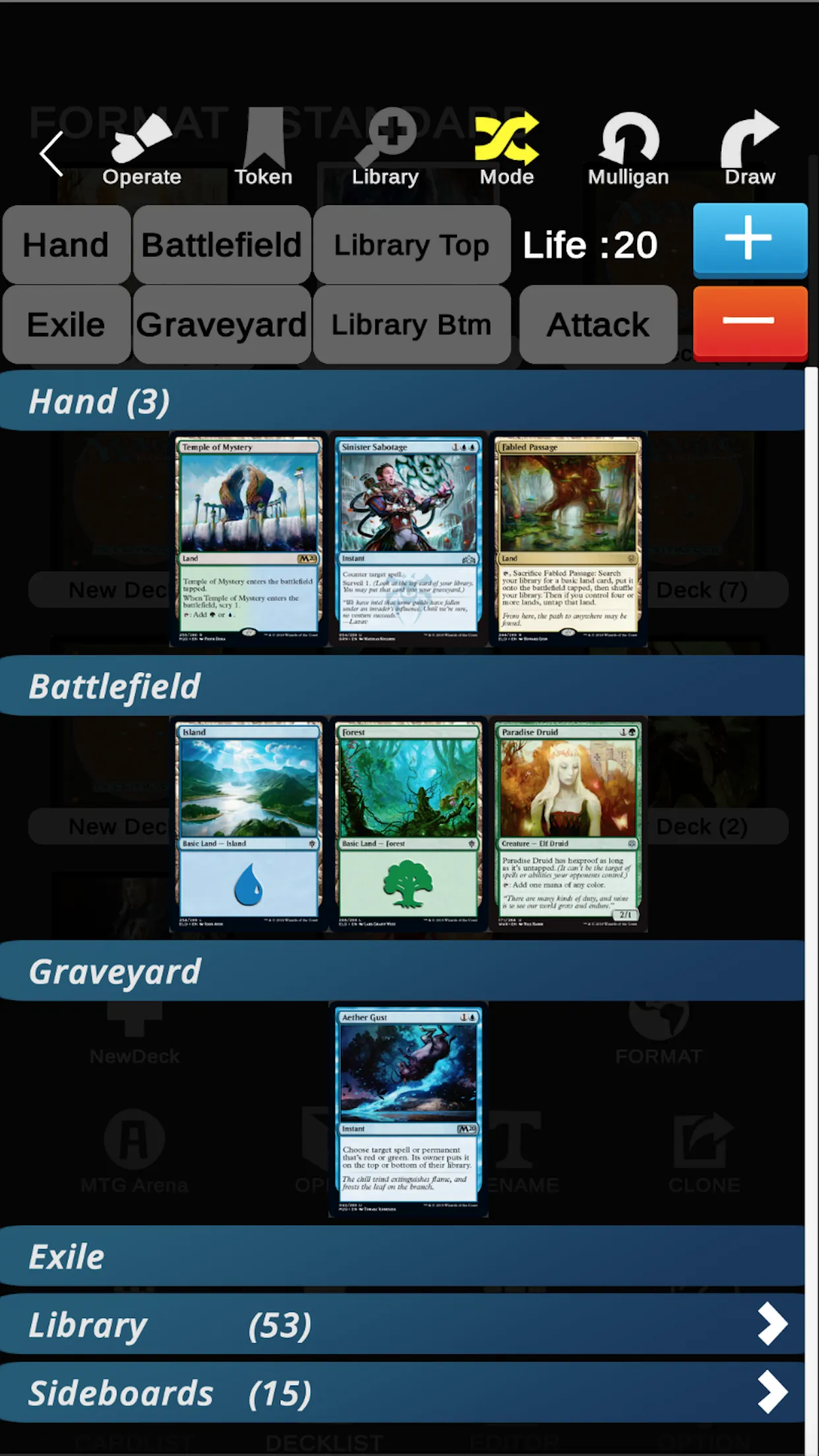 MTG Builder | Indus Appstore | Screenshot