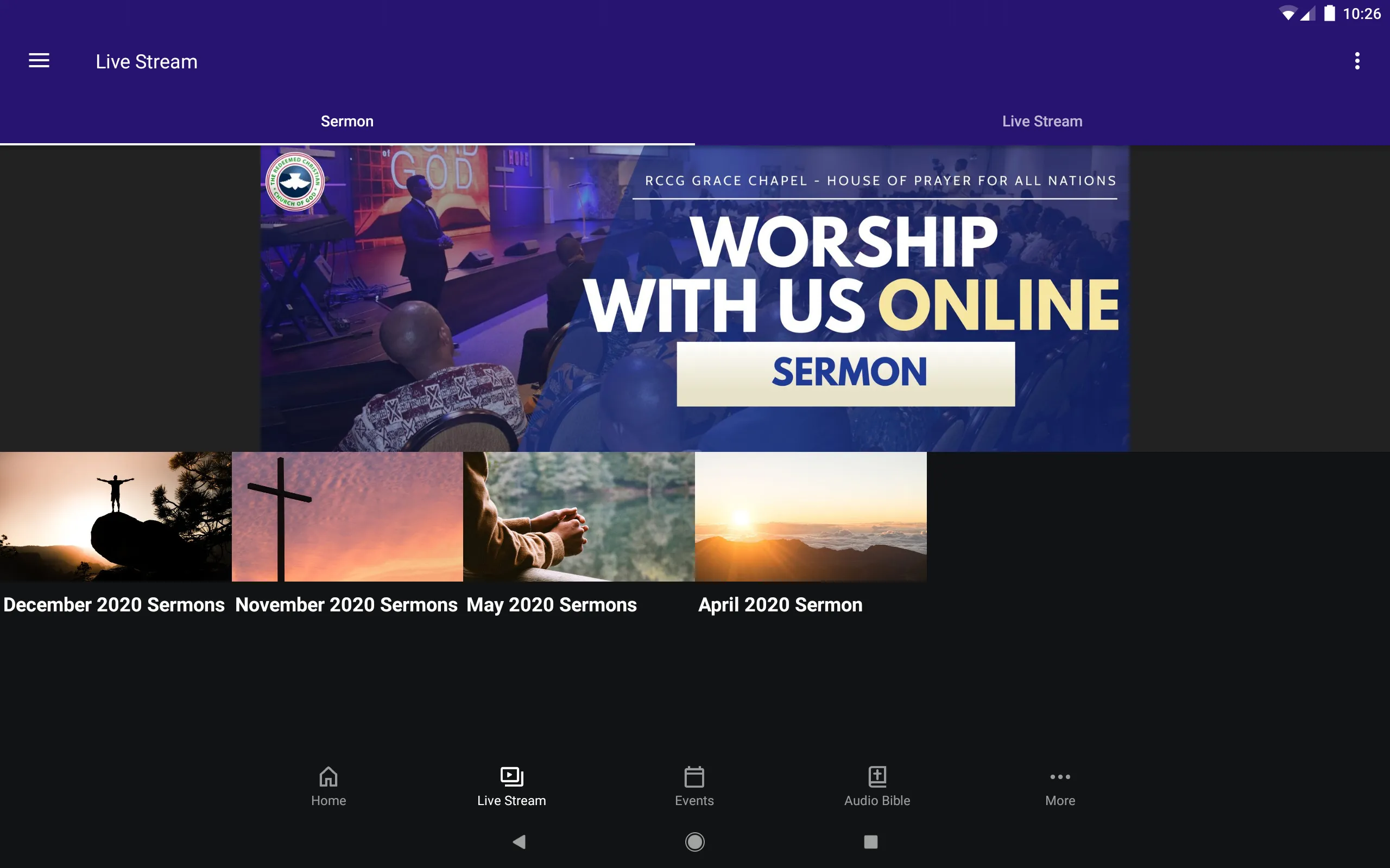 GRACE CHAPEL - HPFN | Indus Appstore | Screenshot