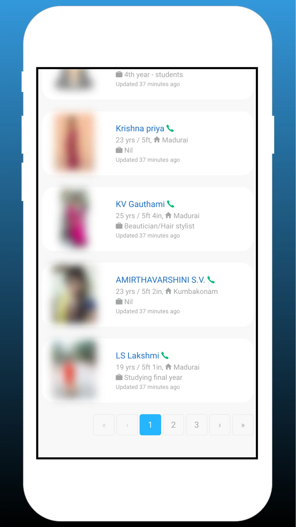 Palkar Matrimony (Sourashtra) | Indus Appstore | Screenshot