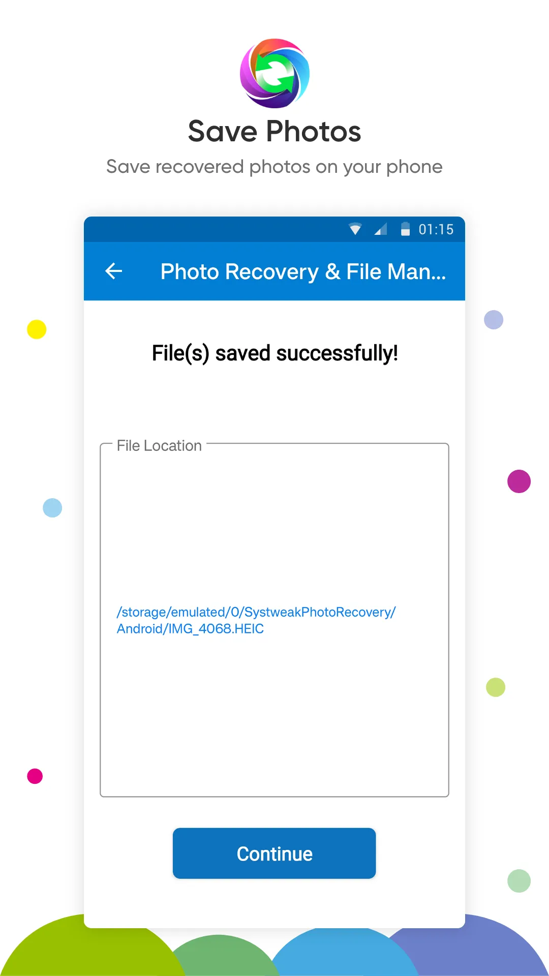 Photo Recovery & File Manager | Indus Appstore | Screenshot