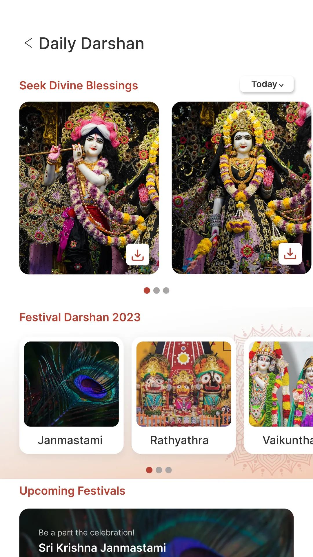 ISKCON Abids | Indus Appstore | Screenshot