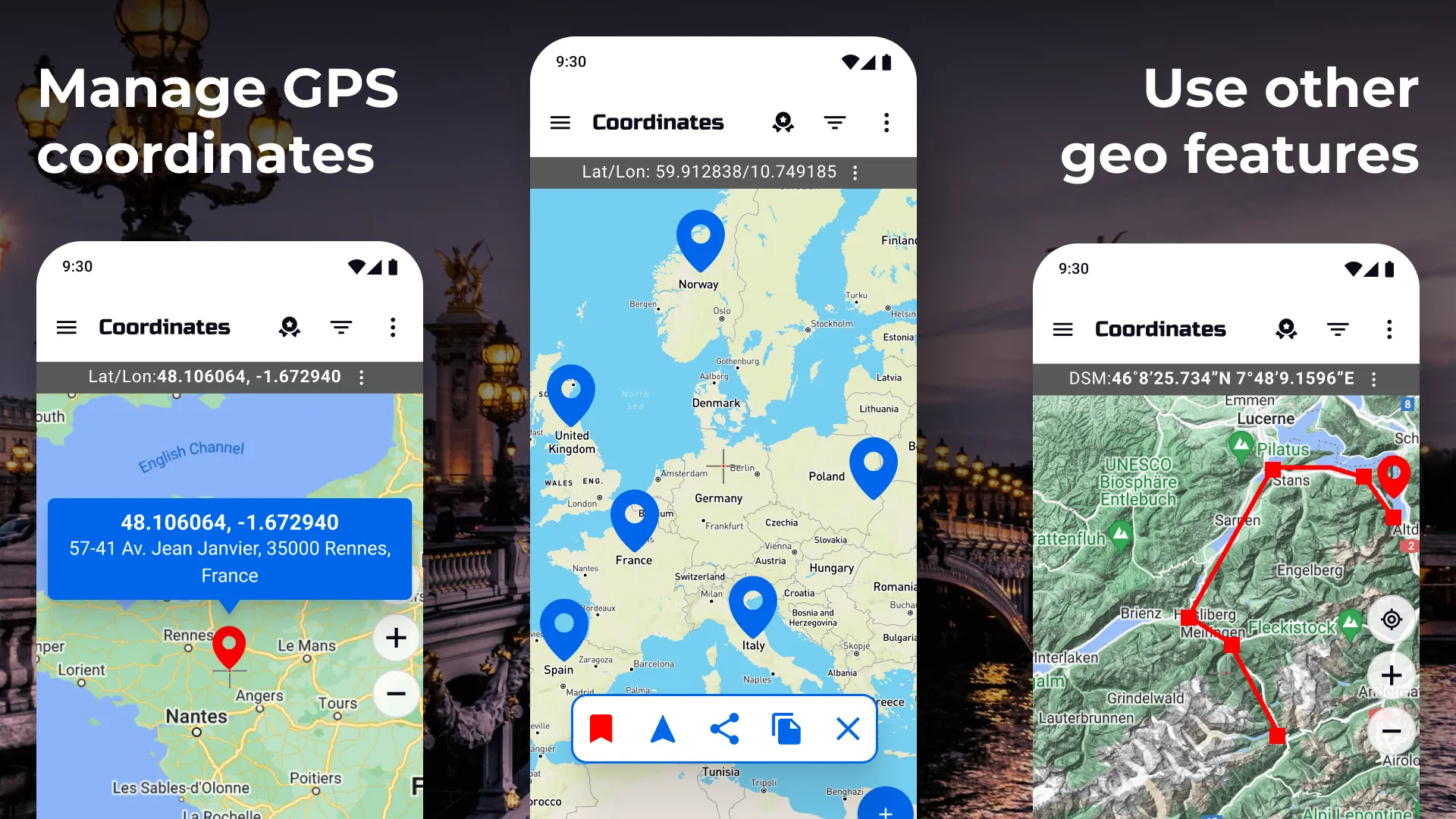 GPS Coordinates Locator Map | Indus Appstore | Screenshot