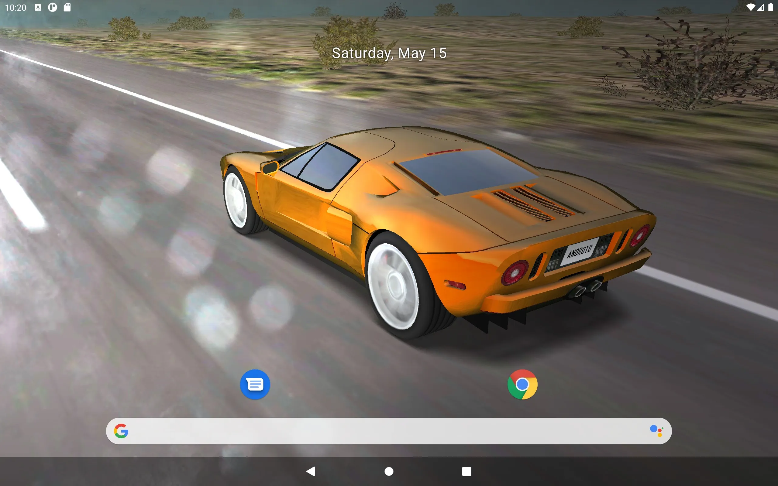 3D Car Live Wallpaper Lite | Indus Appstore | Screenshot