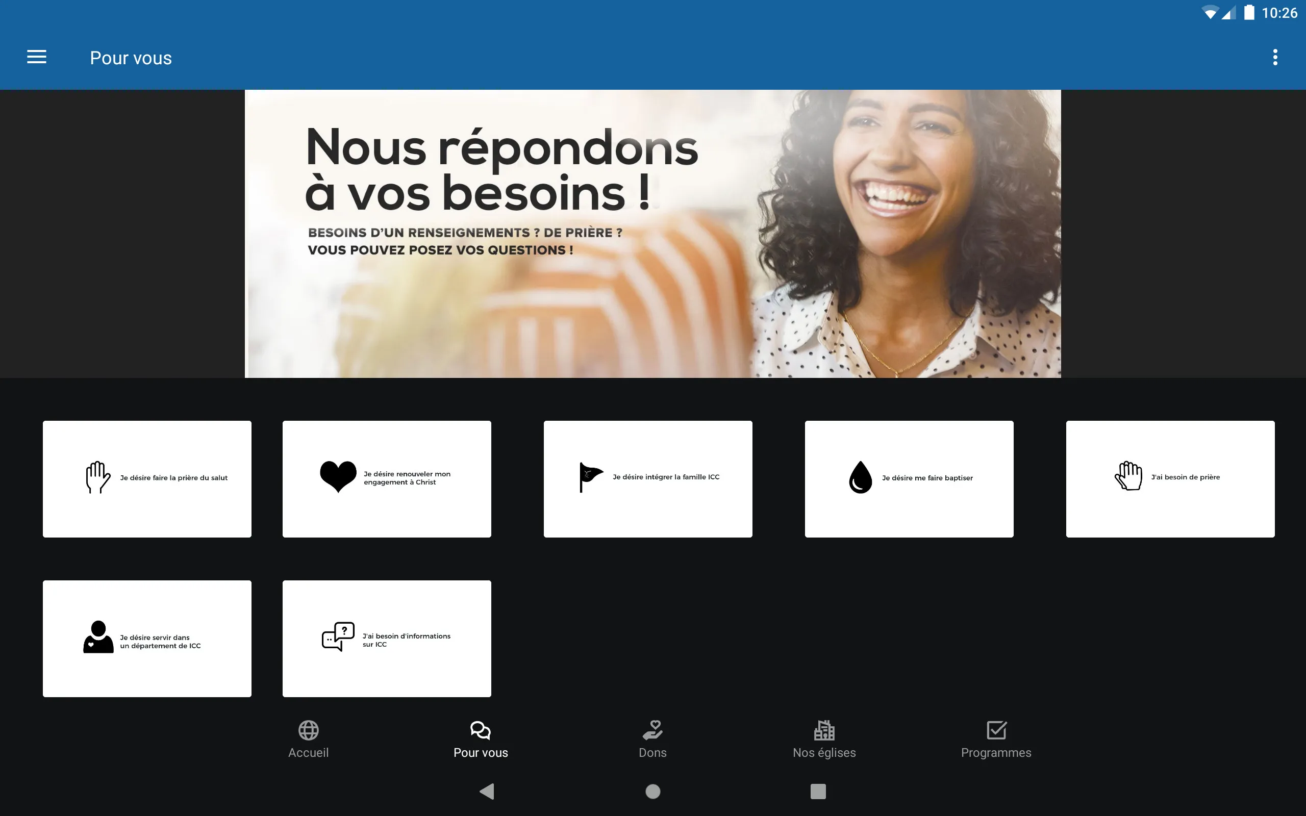 Impact Centre Chrétien | Indus Appstore | Screenshot