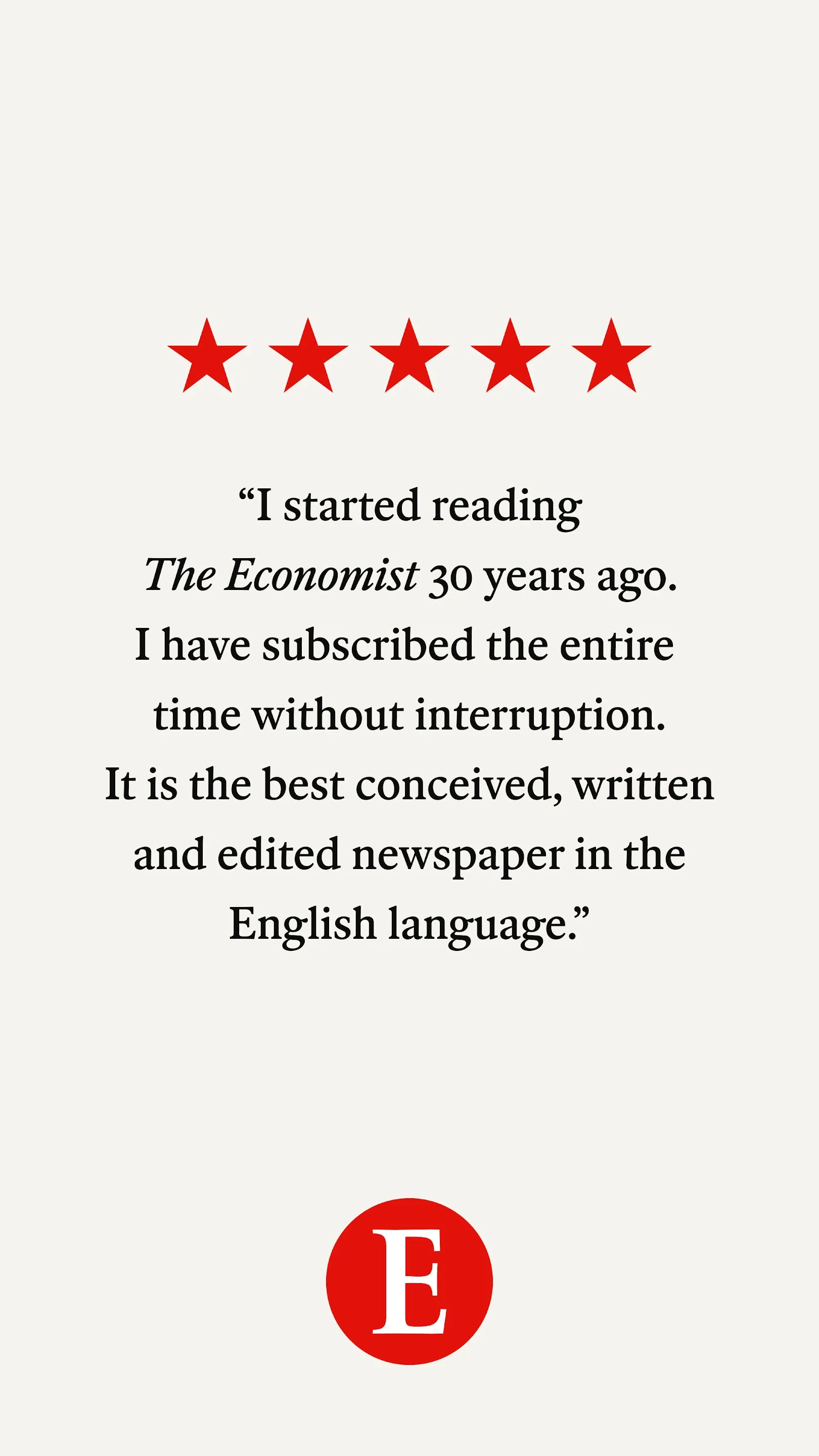 The Economist - News, Podcasts | Indus Appstore | Screenshot