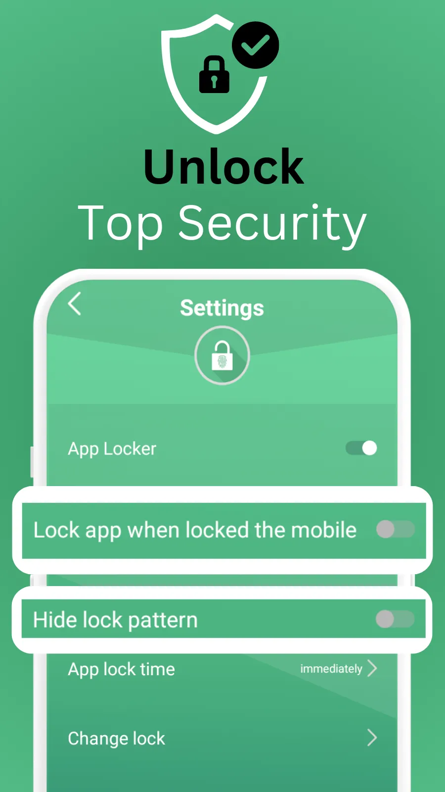 AppLock -  Secure Apps Lock | Indus Appstore | Screenshot