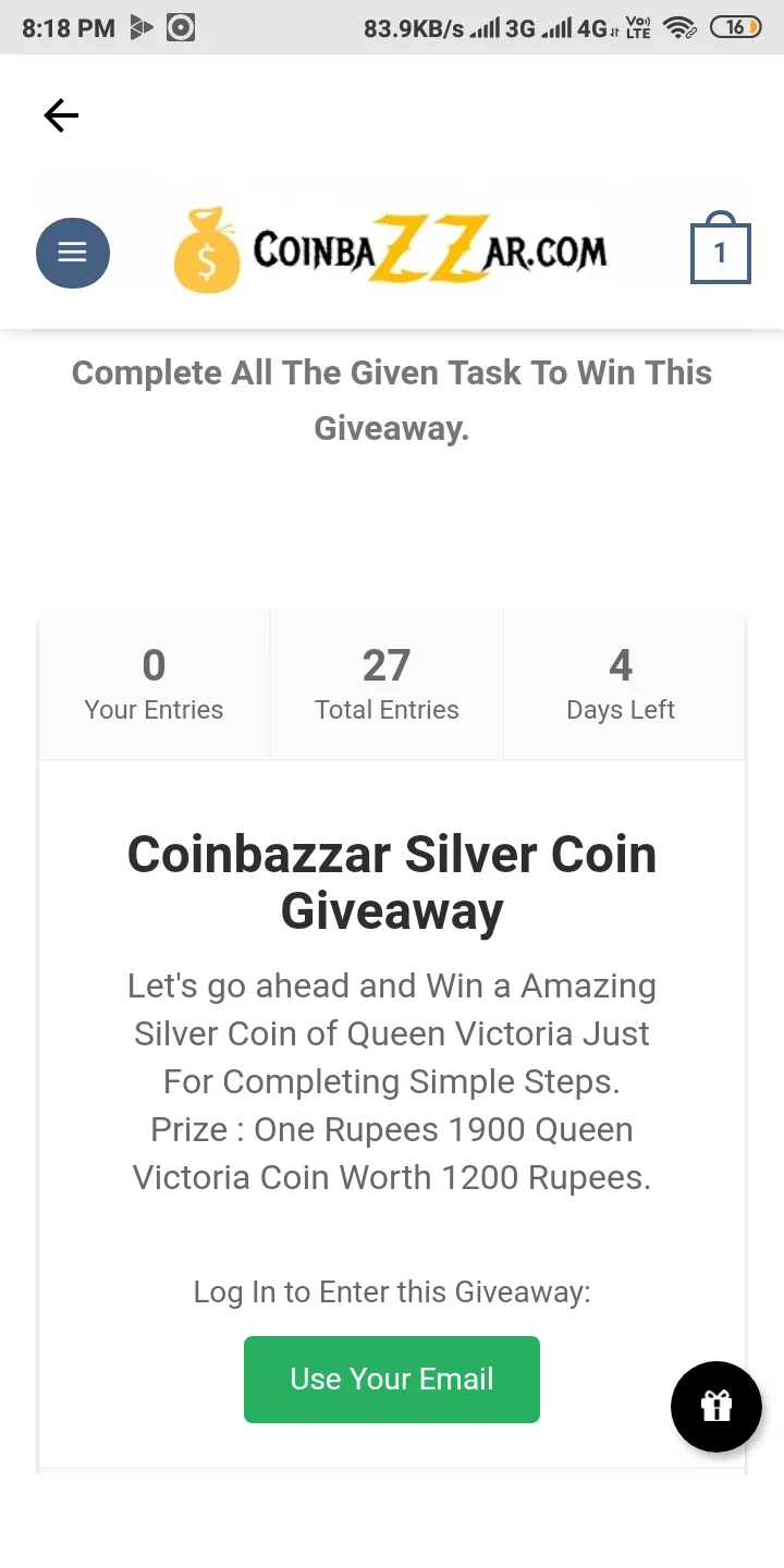 Coinbazzar Buy Numismatic Item | Indus Appstore | Screenshot