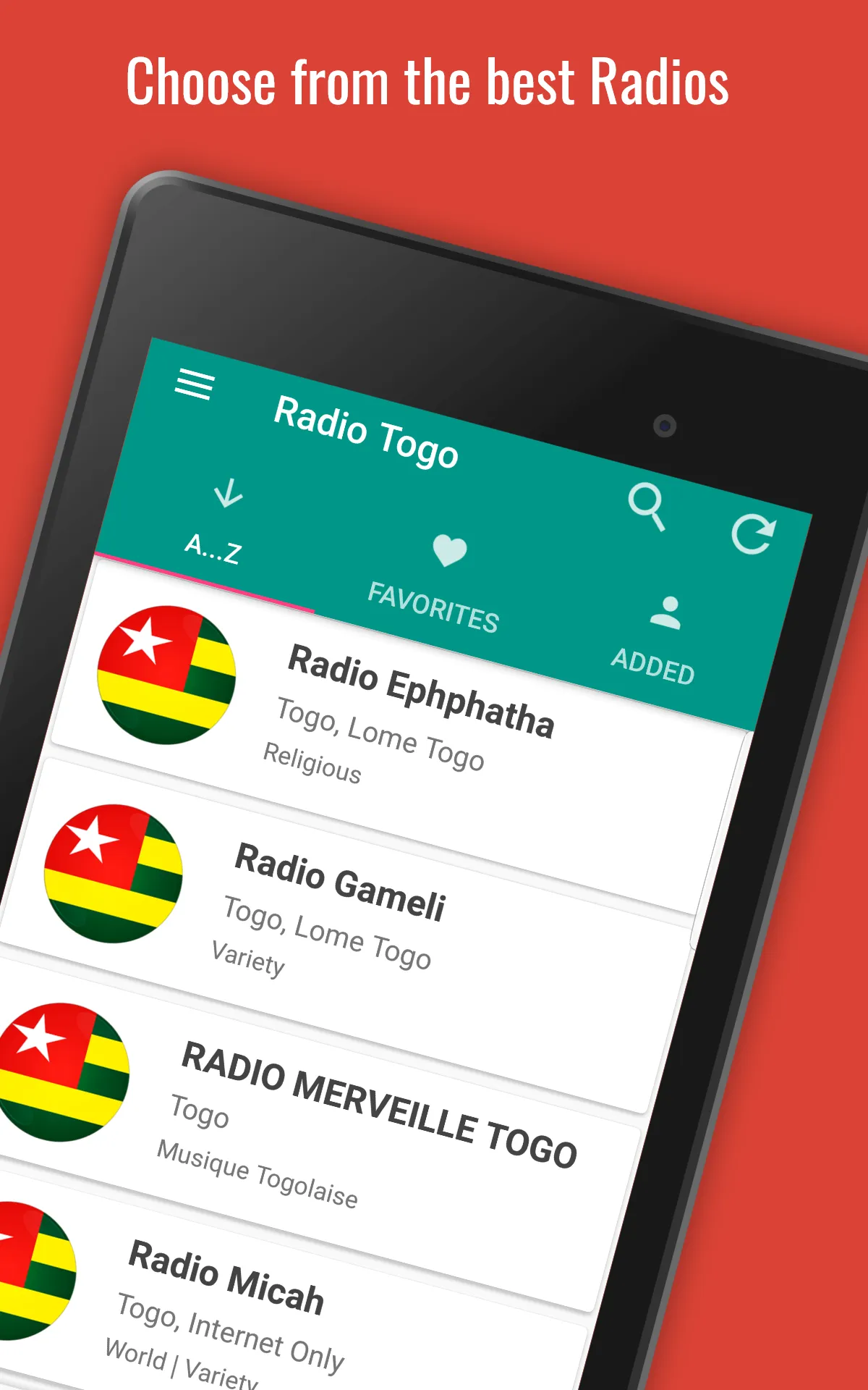 Togo Radio Stations | Indus Appstore | Screenshot