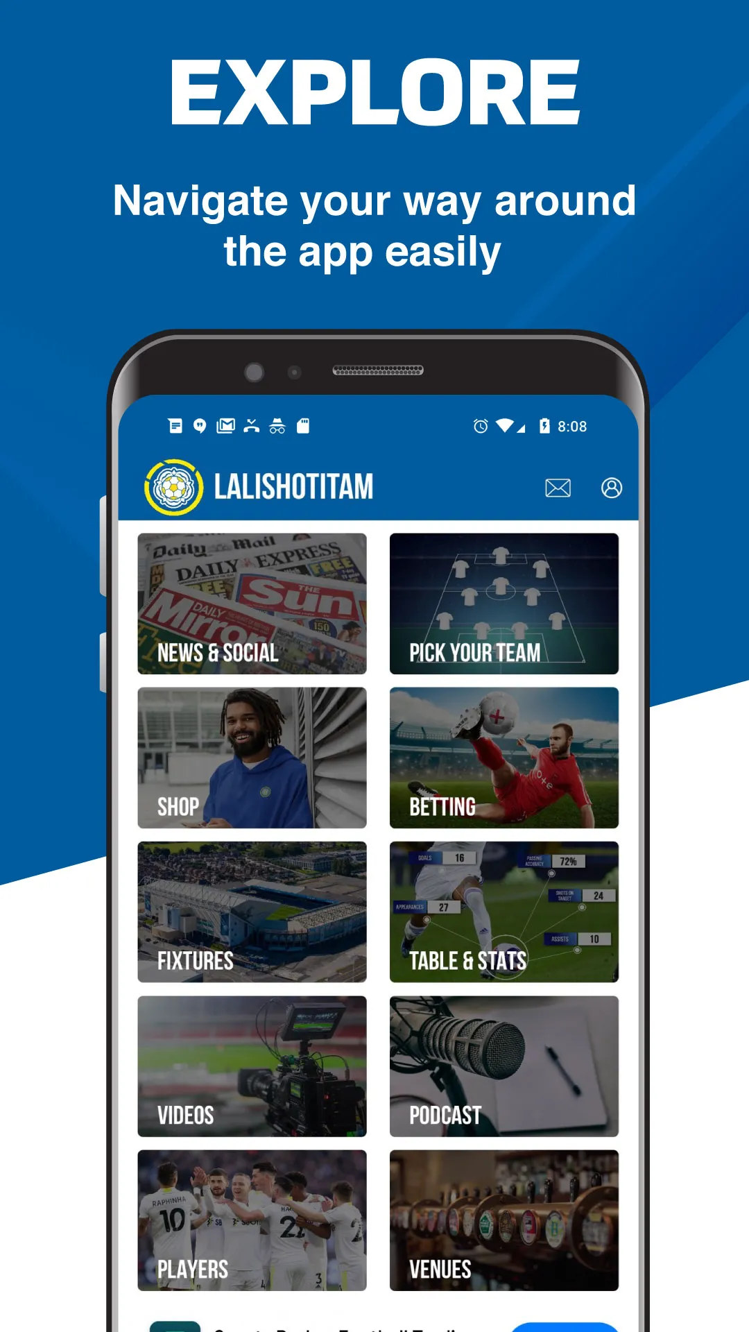 LUFCMOT - Live Scores & News | Indus Appstore | Screenshot