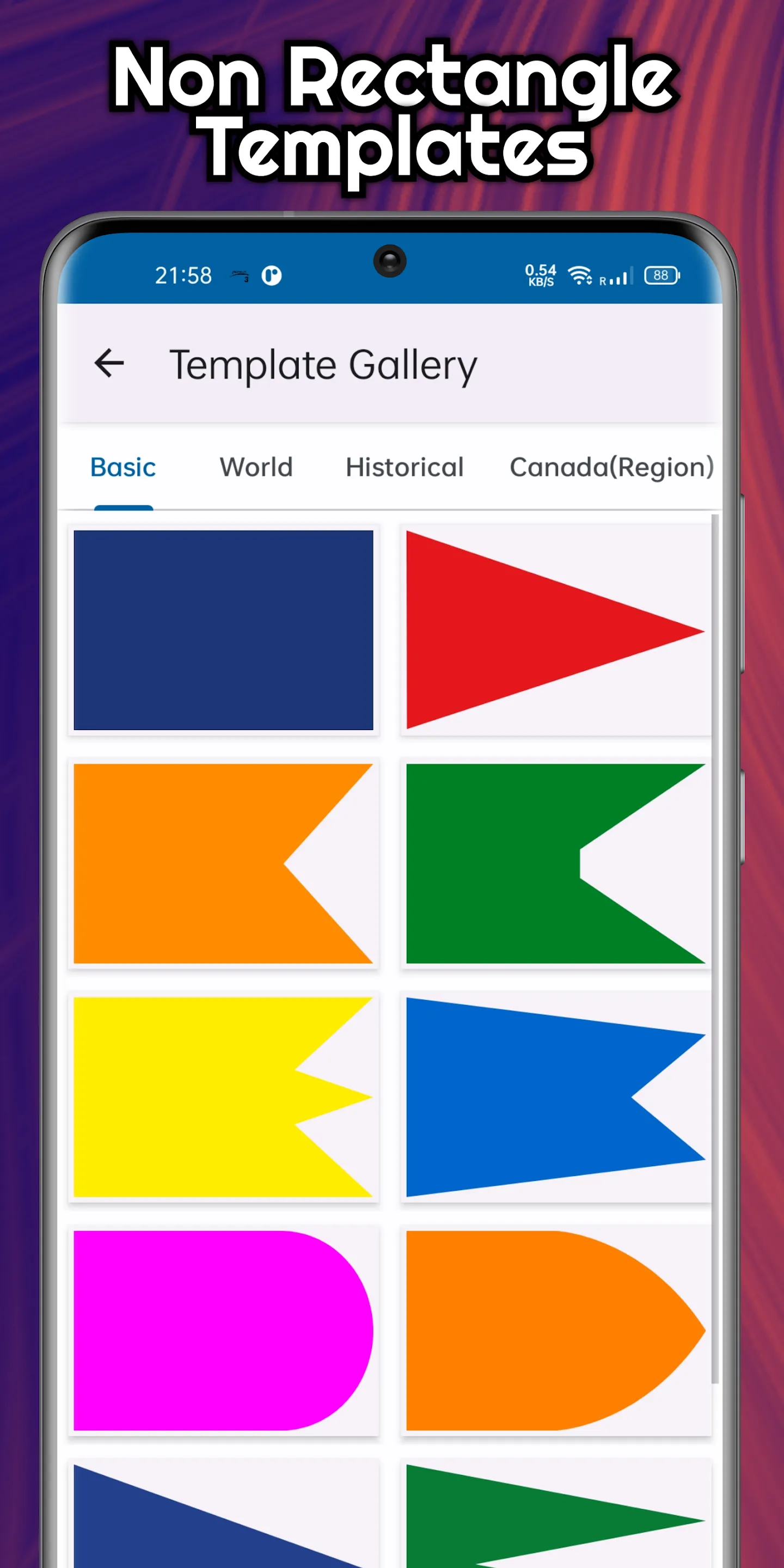 A+ Flag Maker | Indus Appstore | Screenshot