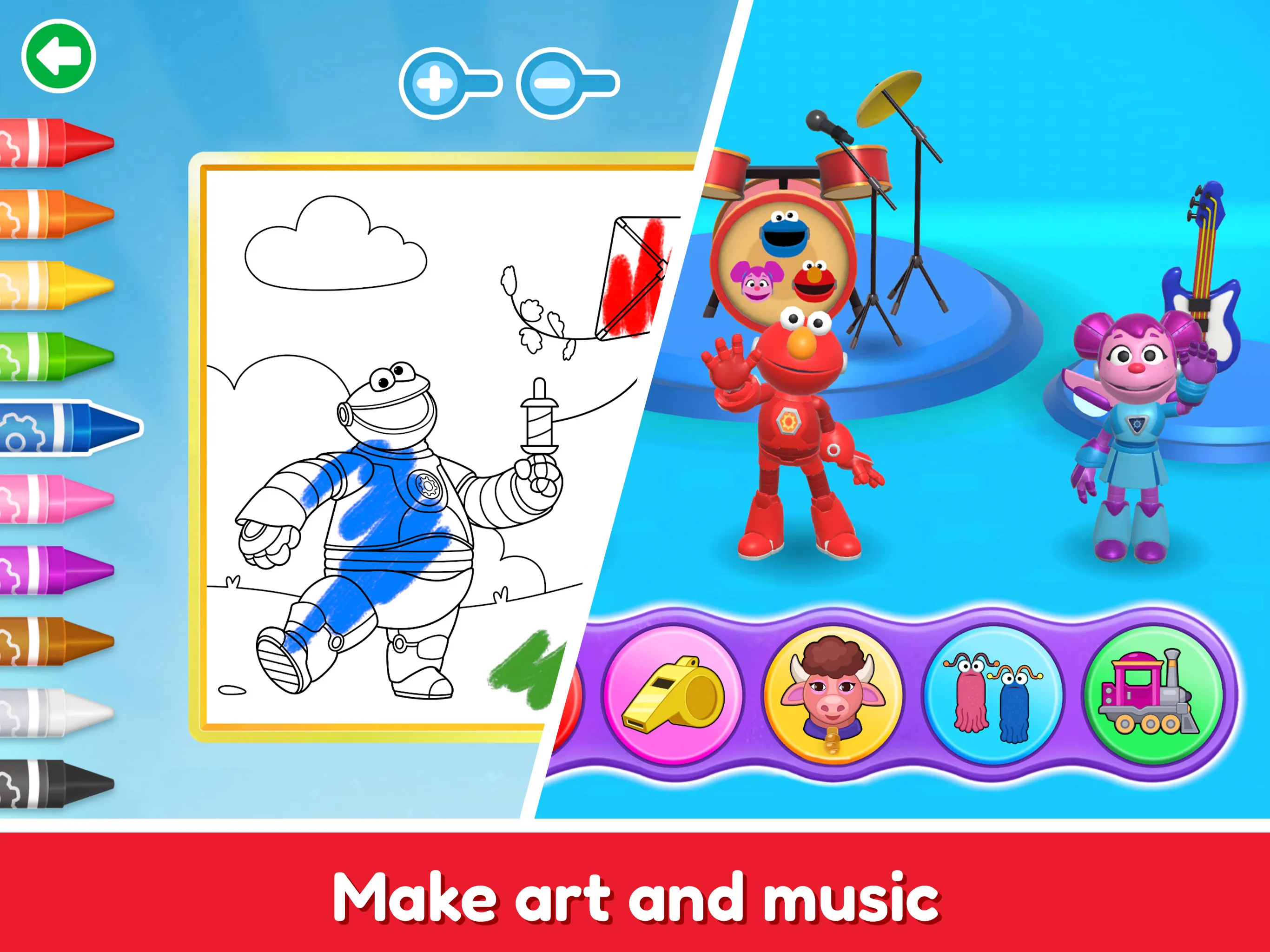 Sesame Street Games Club | Indus Appstore | Screenshot