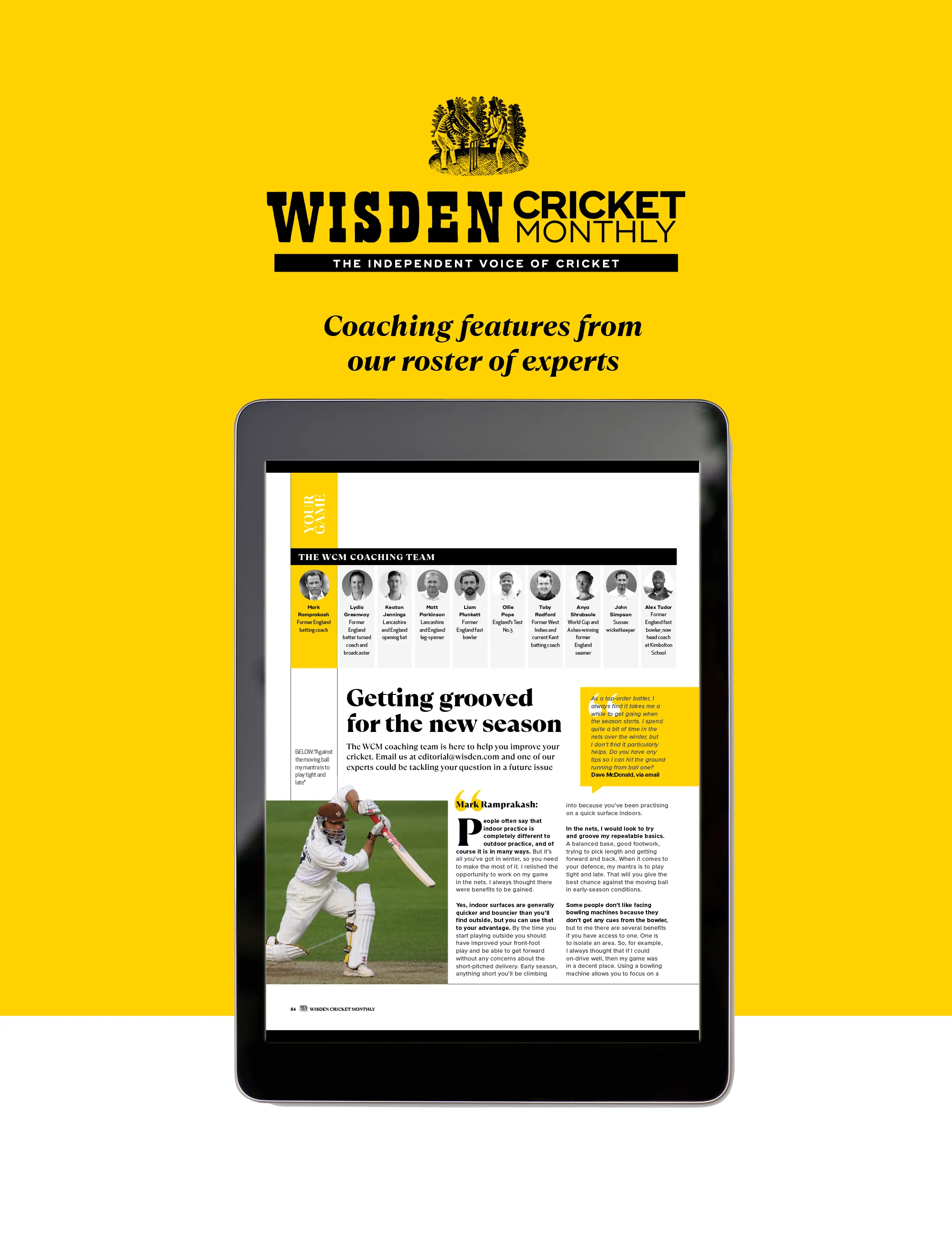 Wisden Cricket Monthly | Indus Appstore | Screenshot