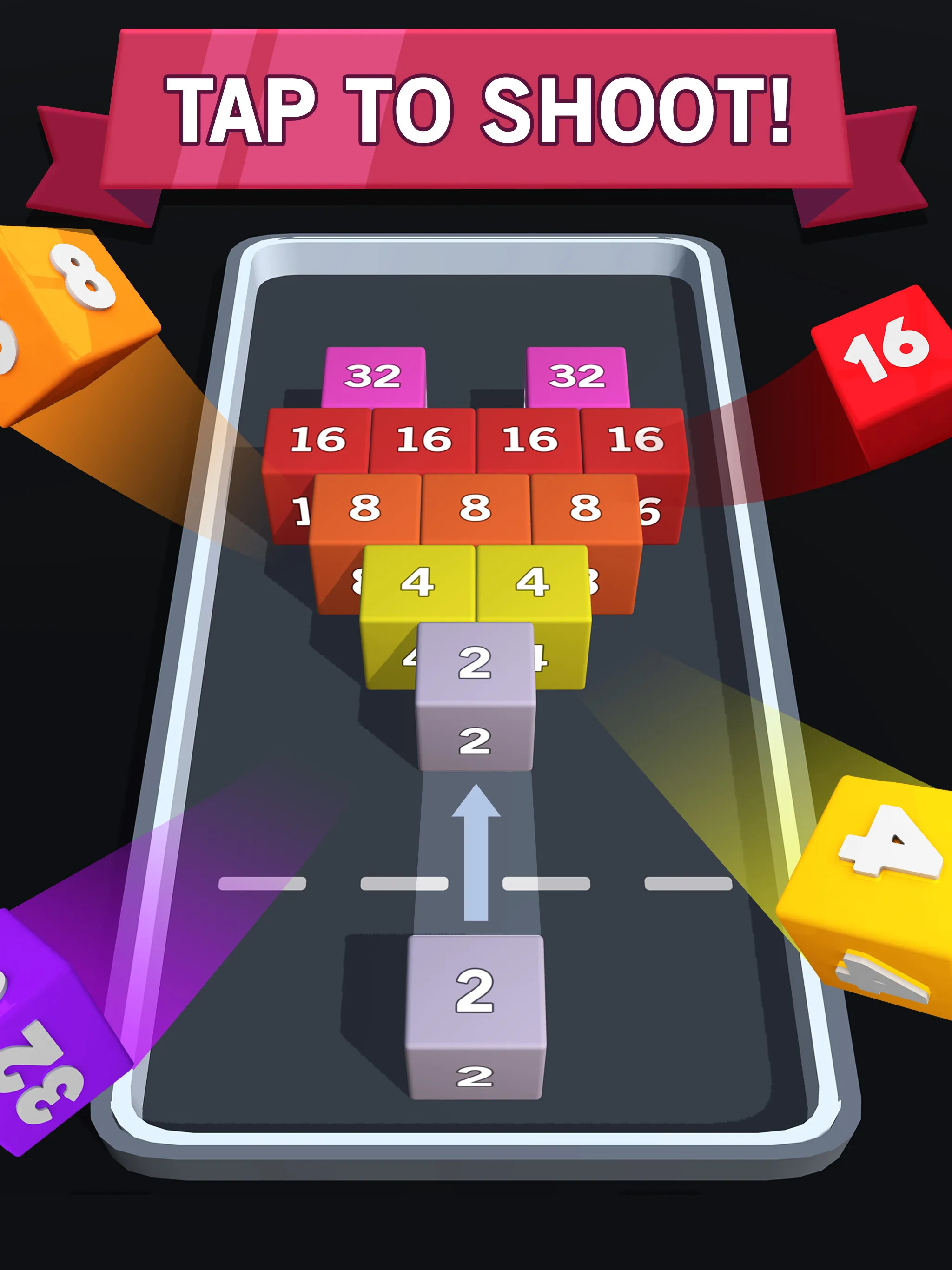 Match Block 3D - 2048 Merge | Indus Appstore | Screenshot