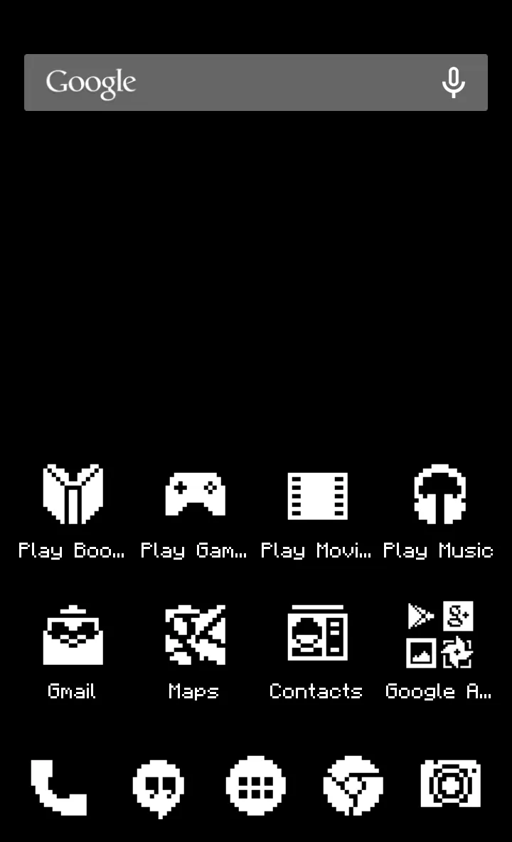 1-BIT Icon Theme | Indus Appstore | Screenshot