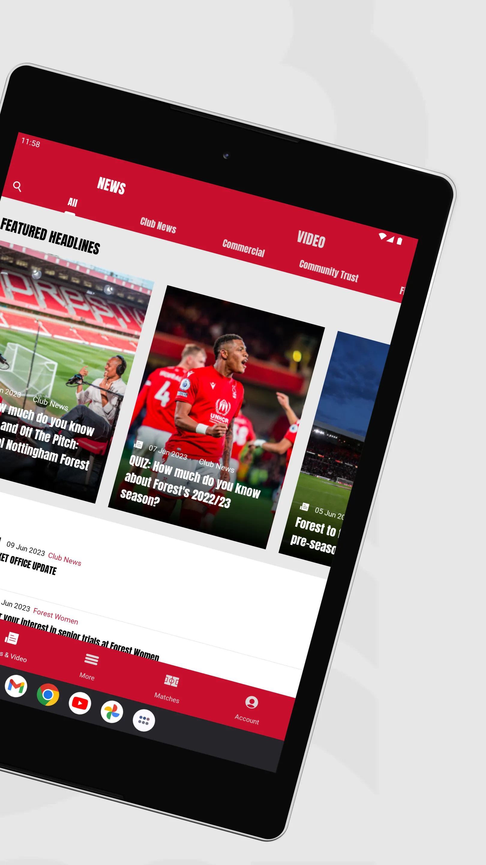 Official Nottingham Forest App | Indus Appstore | Screenshot