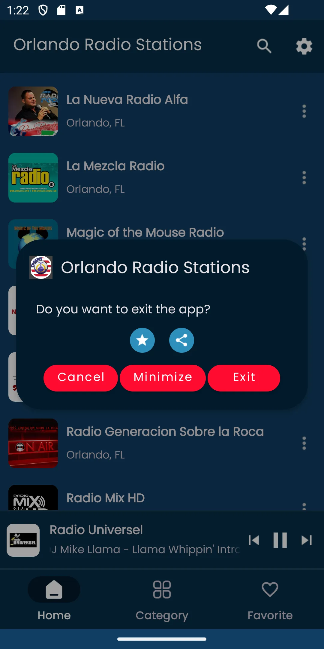 Radios from Orlando | Indus Appstore | Screenshot