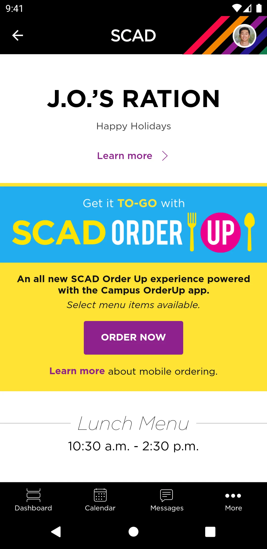 SCAD - Official University App | Indus Appstore | Screenshot