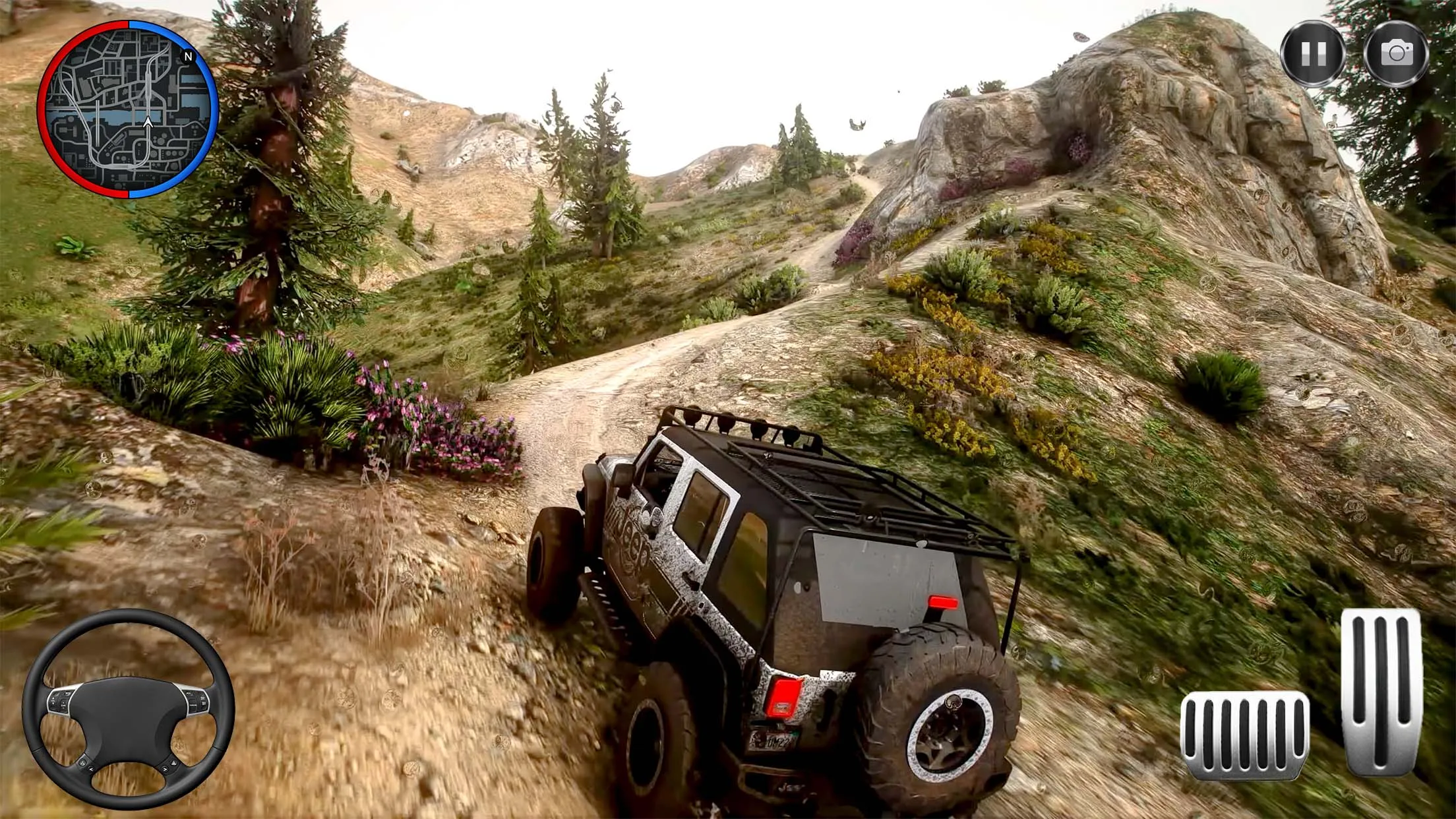 offroad Car Simulator games | Indus Appstore | Screenshot