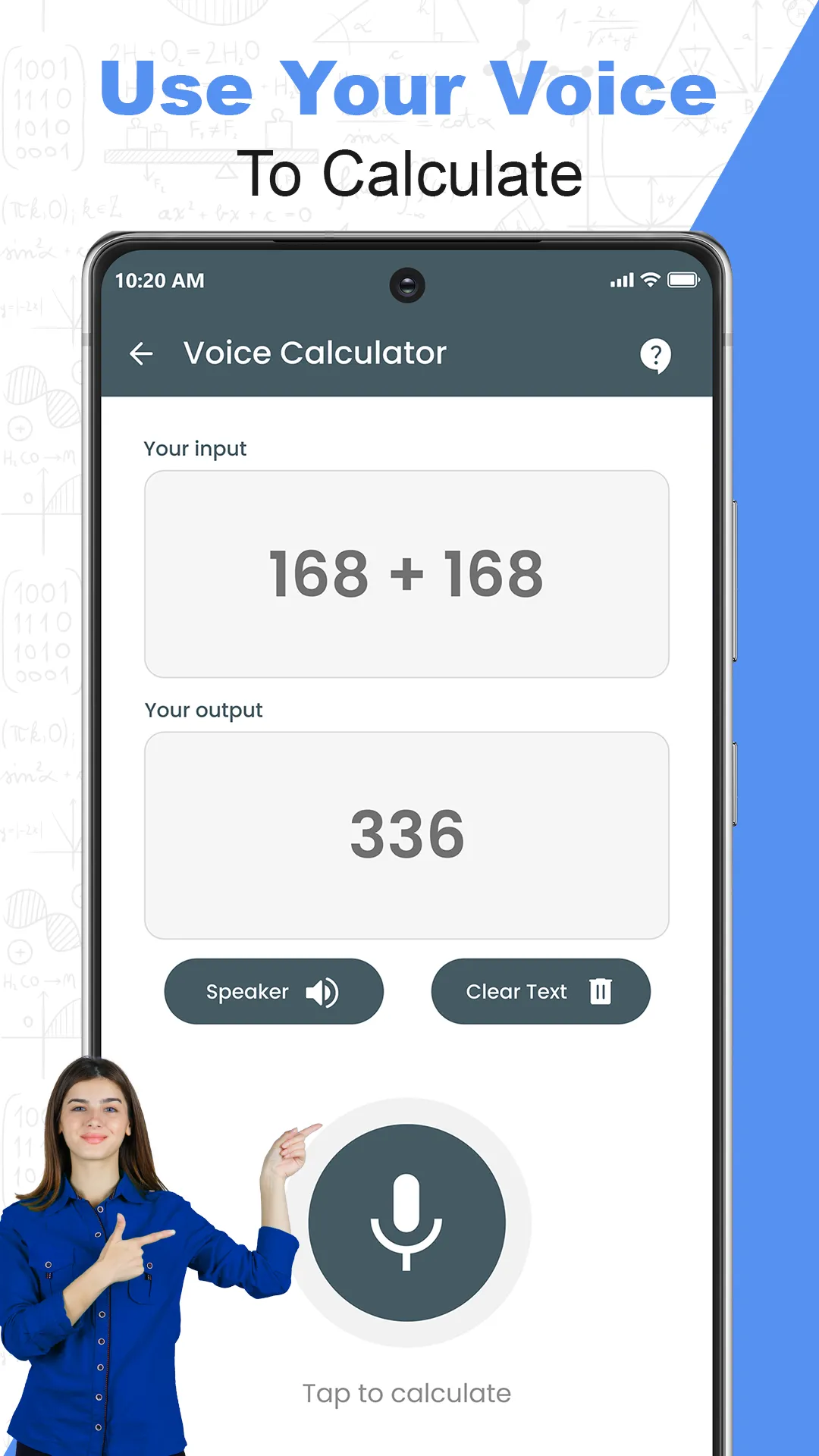 Voice Calculator: Math Solver | Indus Appstore | Screenshot