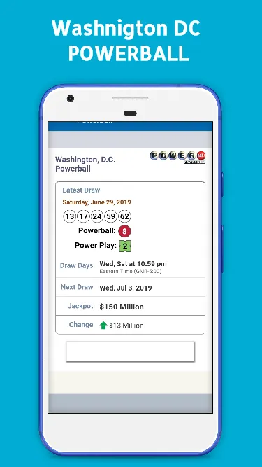 Washington DC Lottery Results | Indus Appstore | Screenshot