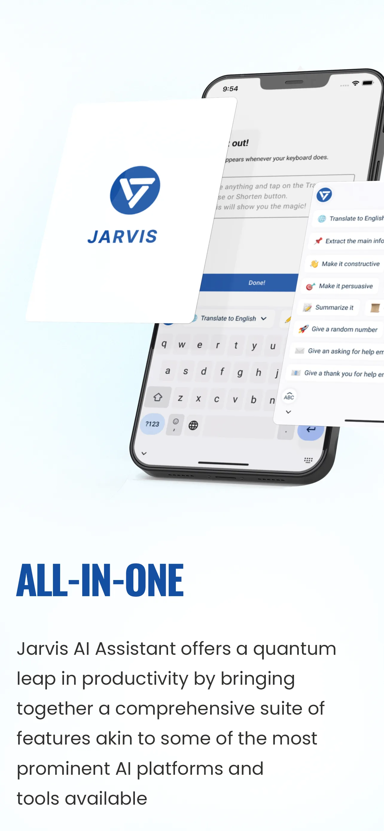 Jarvis: AI Copilot Chat | Indus Appstore | Screenshot