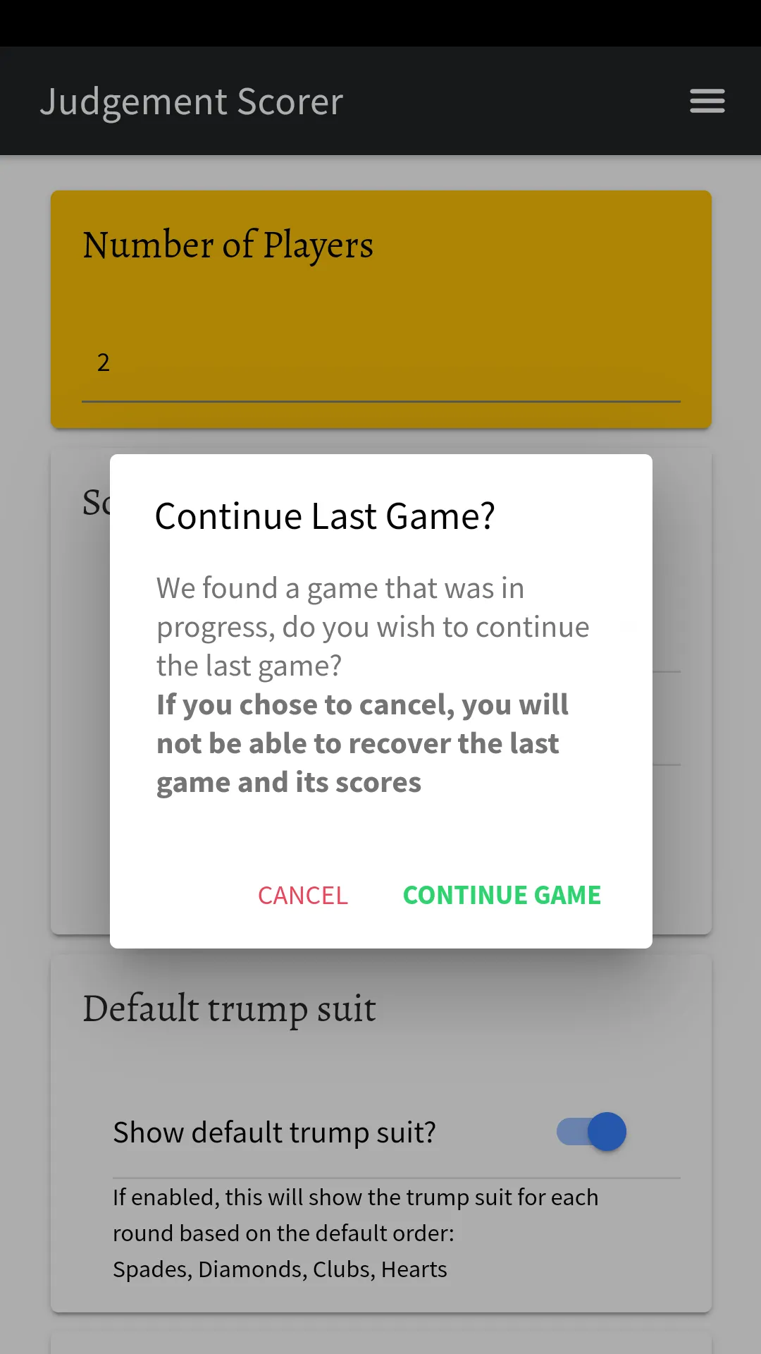 Judgement Scorer Lite | Indus Appstore | Screenshot