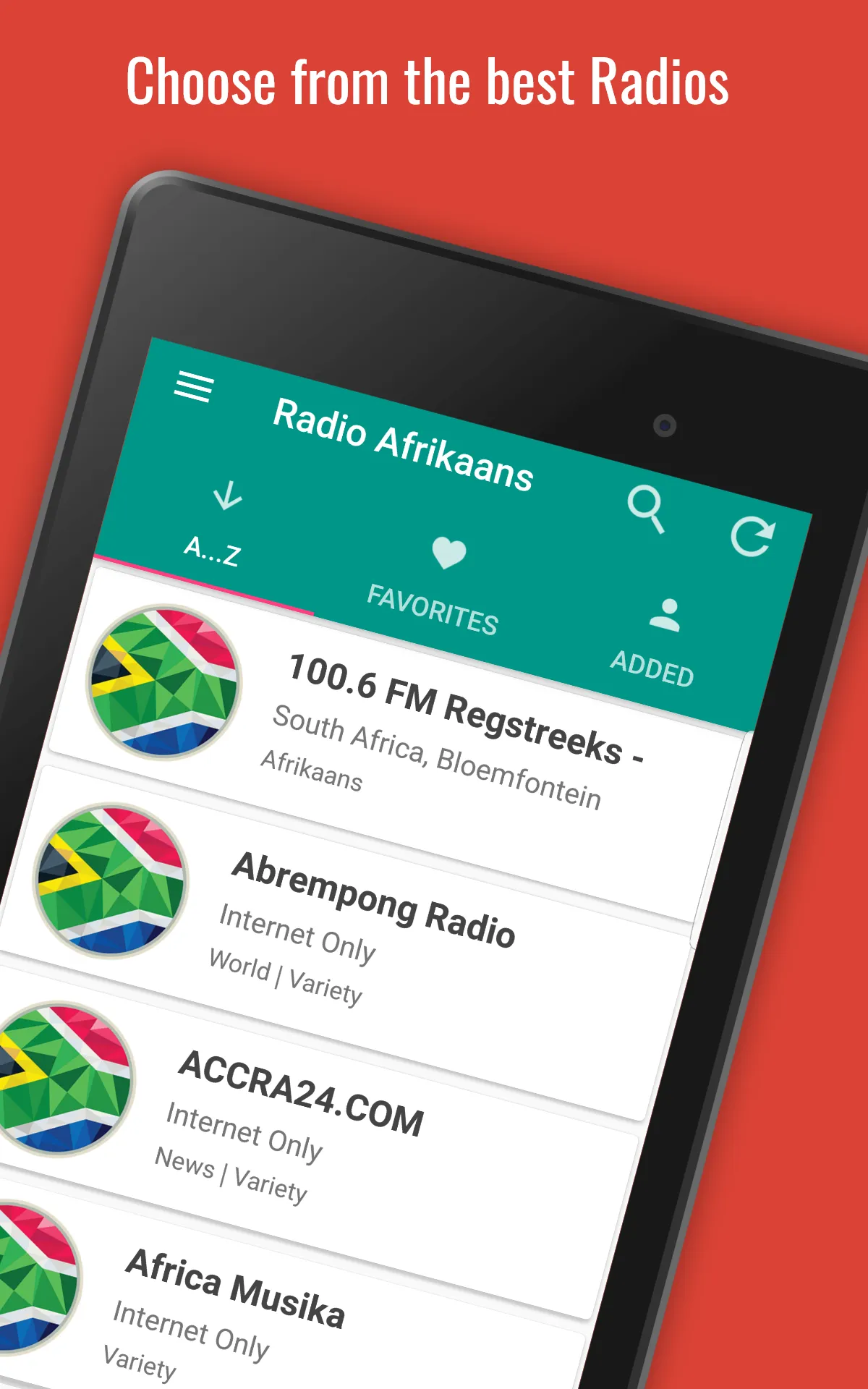 Afrikaans Radio Stations | Indus Appstore | Screenshot