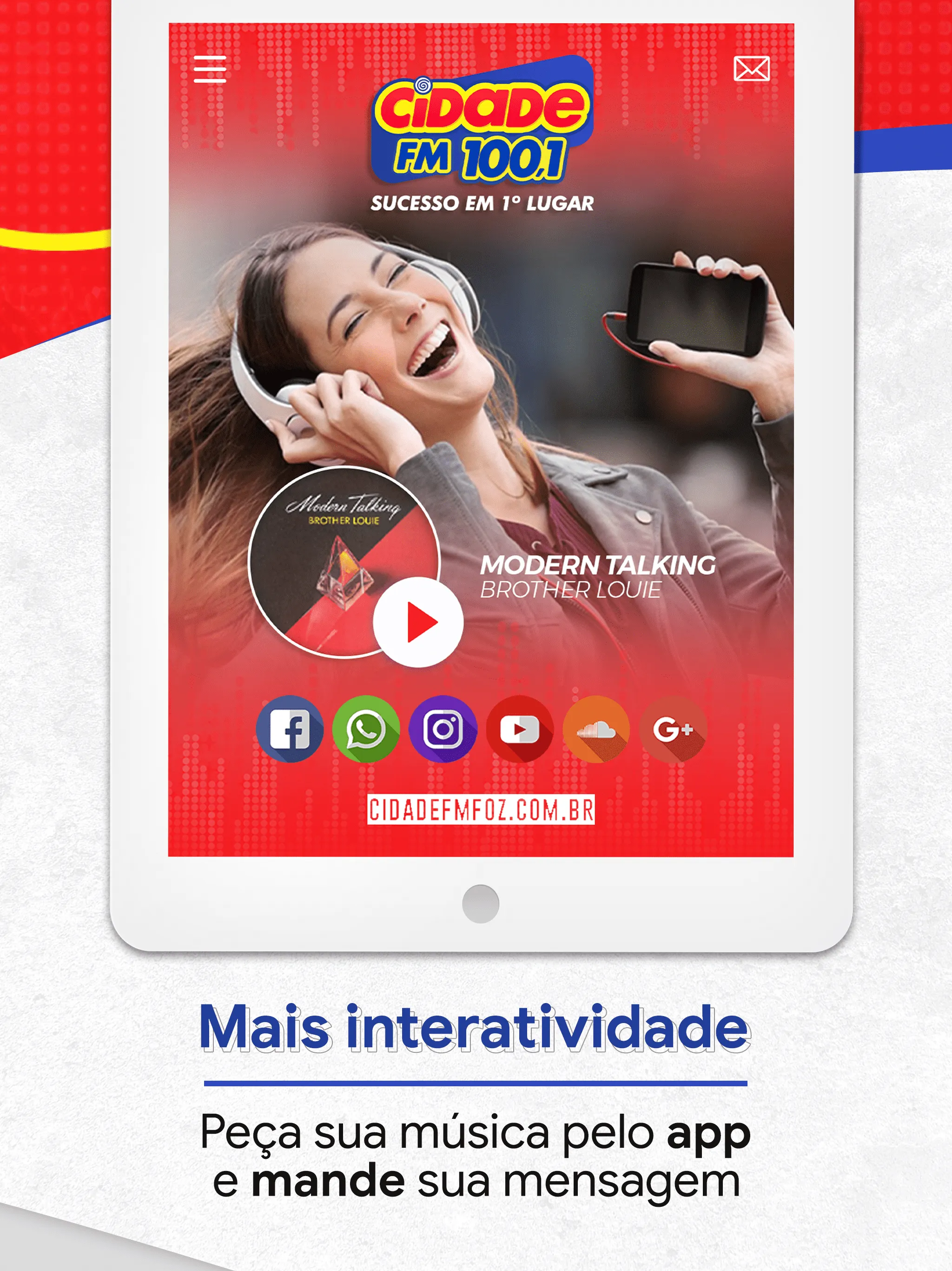 Cidade FM – Foz do Iguaçu | Indus Appstore | Screenshot