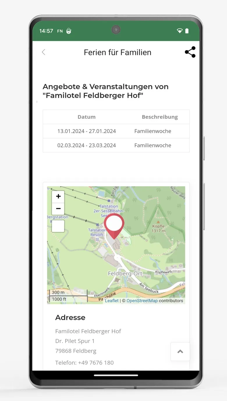 Urlaub - Ferien für Familien | Indus Appstore | Screenshot