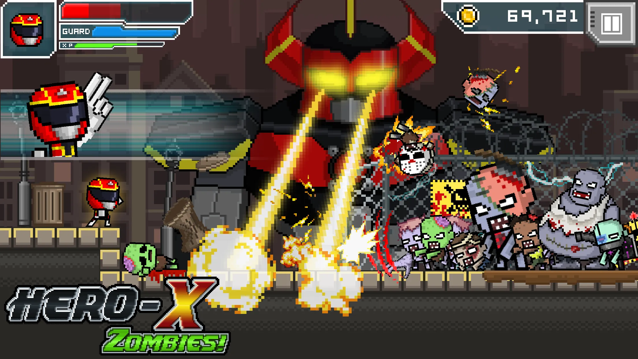 HERO-X: ZOMBIES! | Indus Appstore | Screenshot