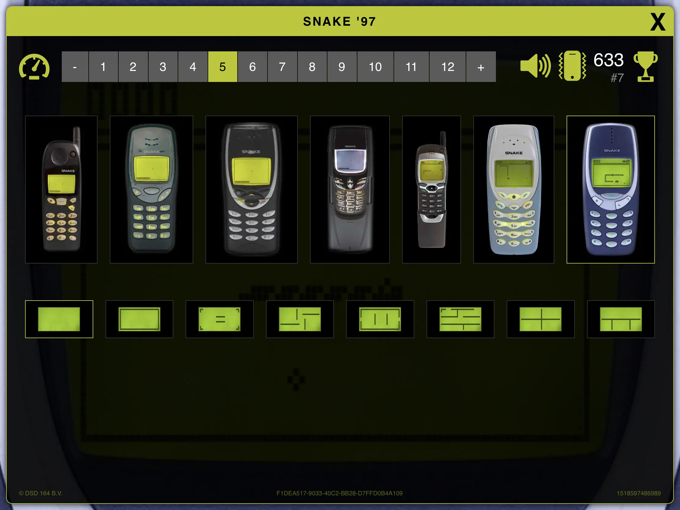 Snake '97: retro phone classic | Indus Appstore | Screenshot