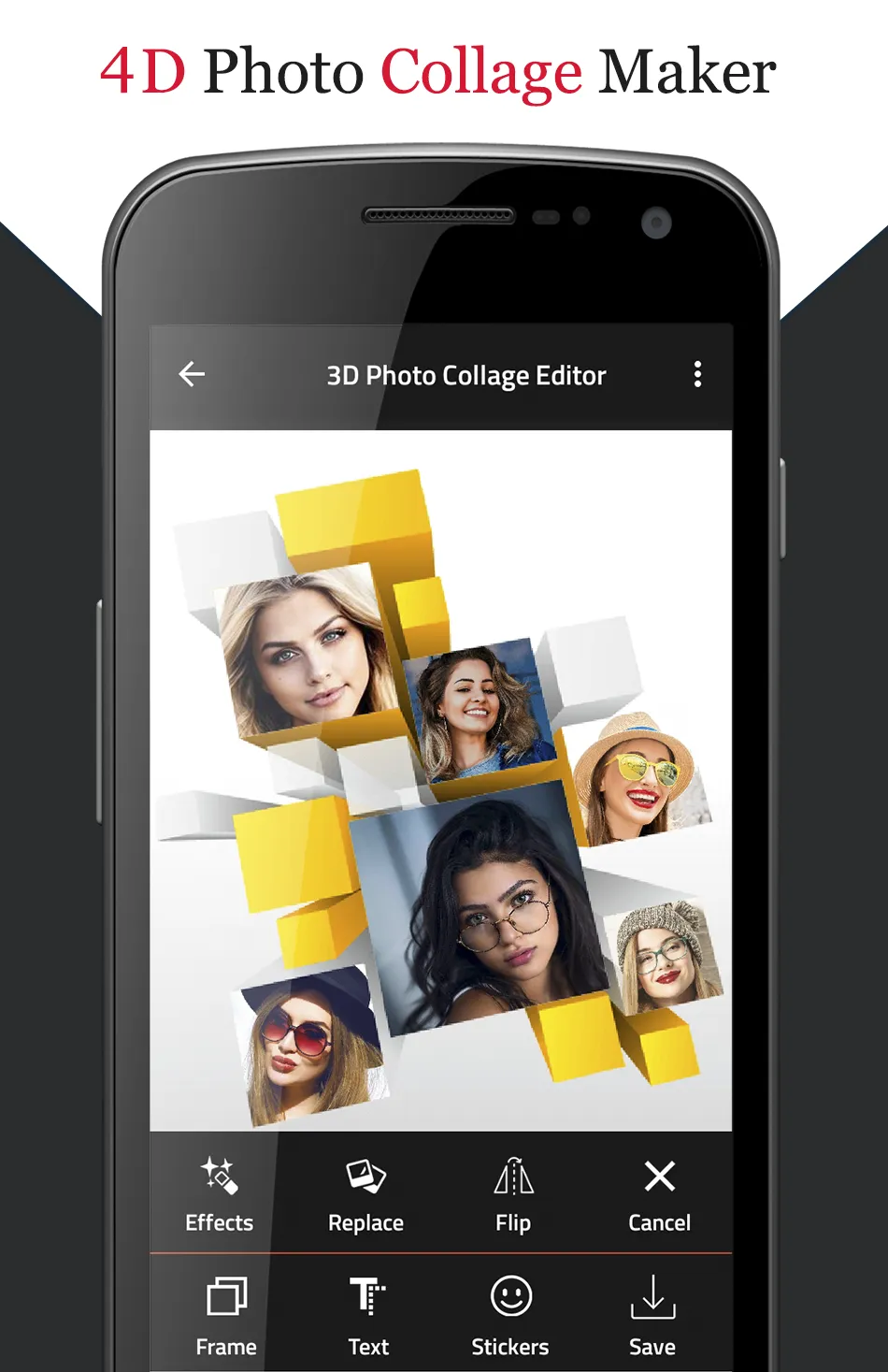 4D Photo Cube Live Wallpaper | Indus Appstore | Screenshot