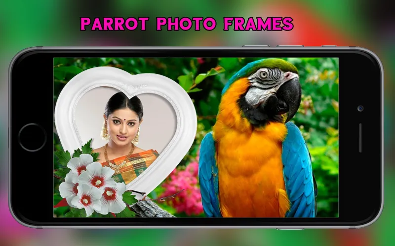 Parrot Photo Frames | Indus Appstore | Screenshot