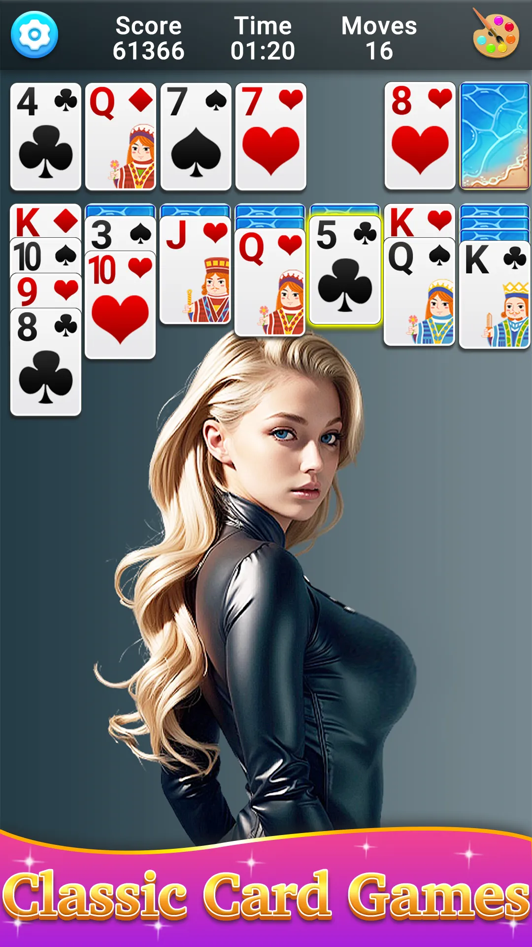 Solitaire Collection Girls | Indus Appstore | Screenshot