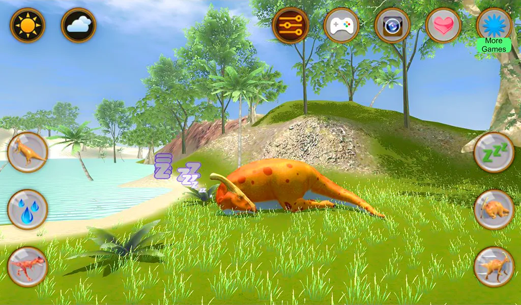 Talking Parasaurolophus | Indus Appstore | Screenshot