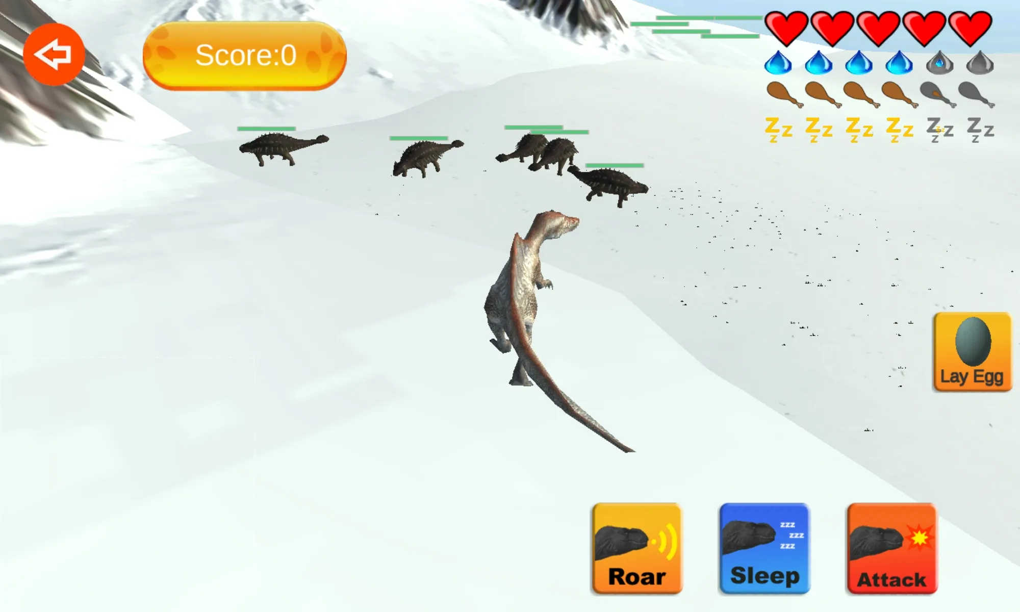 Dinosaur Sim | Indus Appstore | Screenshot