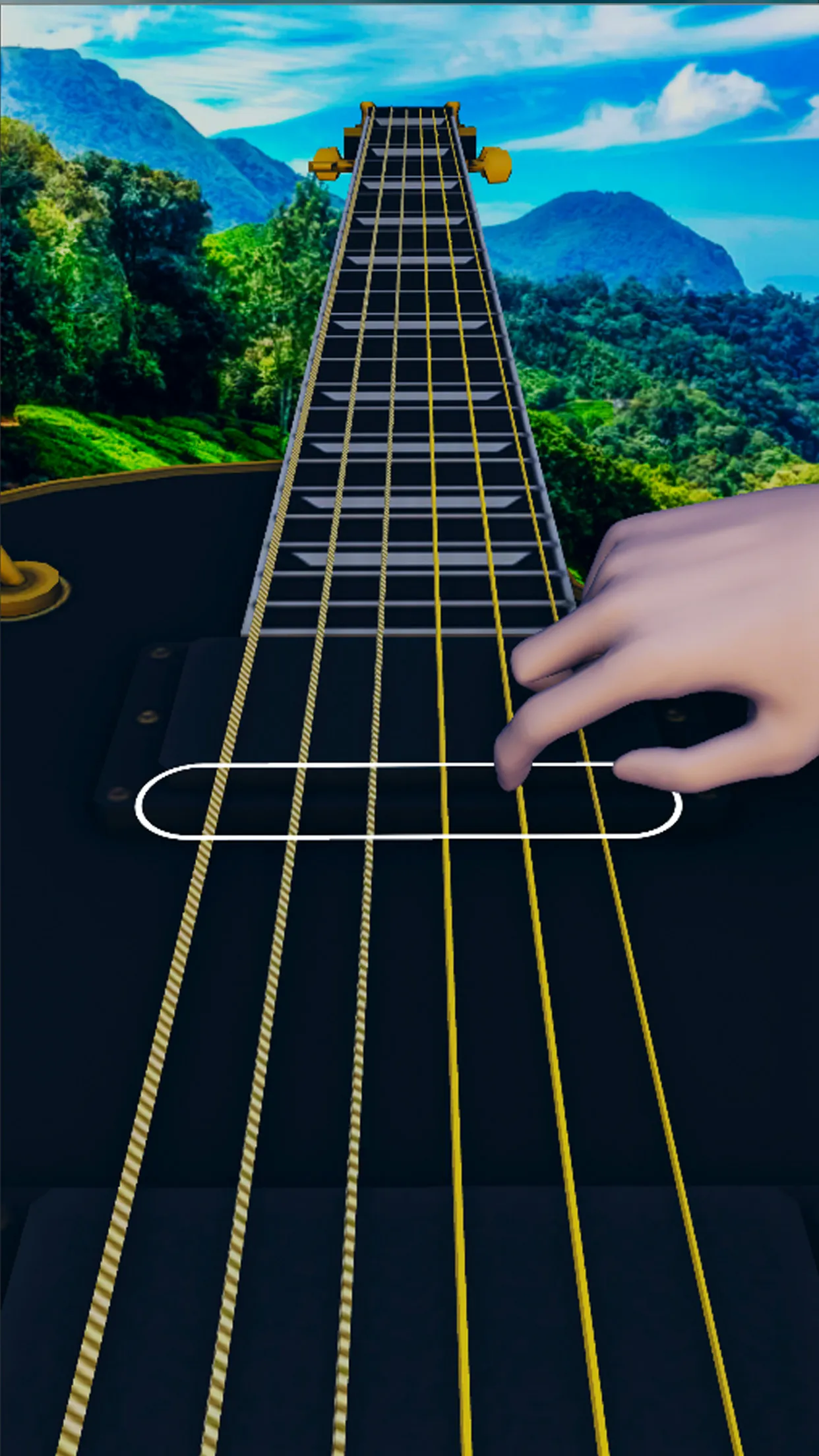 Acoustic electric guitar game | Indus Appstore | Screenshot