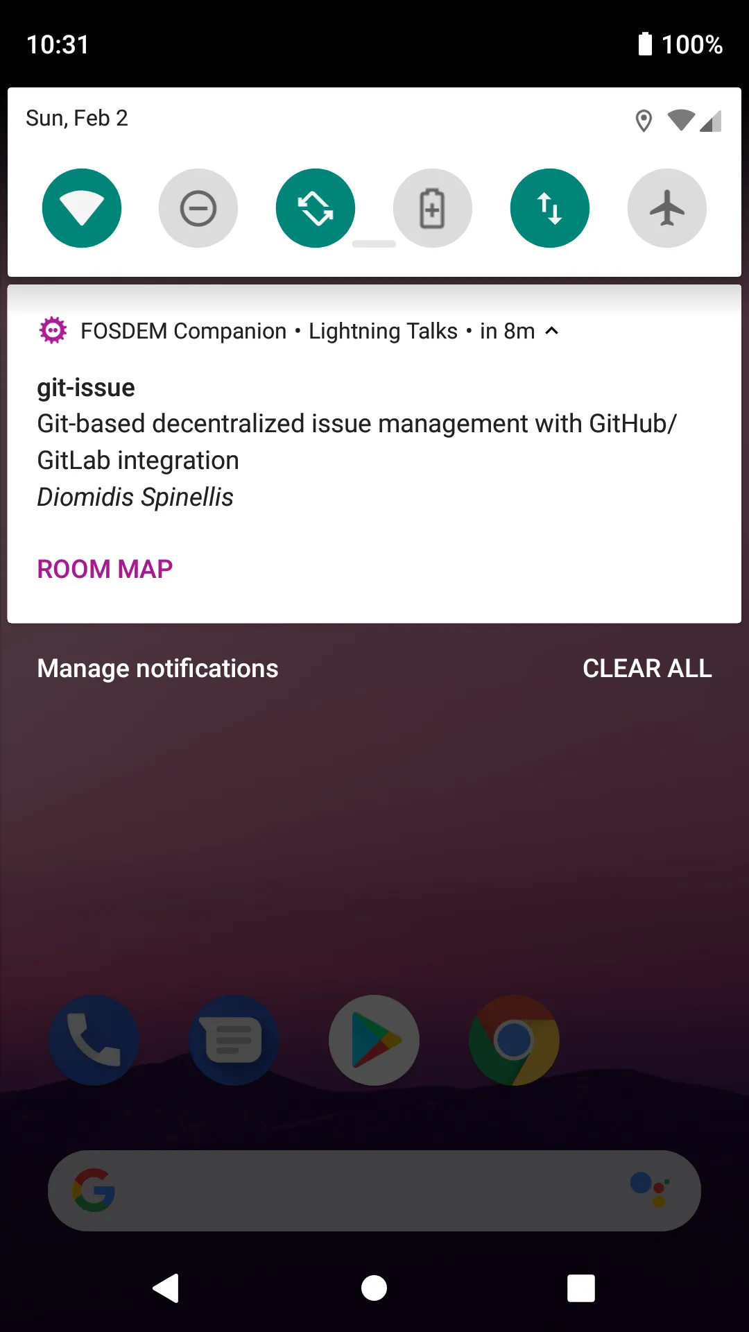 FOSDEM Companion | Indus Appstore | Screenshot