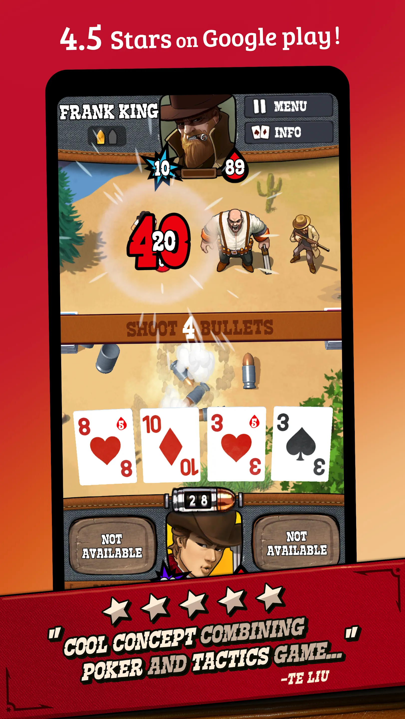 Poker Showdown: Wild West Duel | Indus Appstore | Screenshot