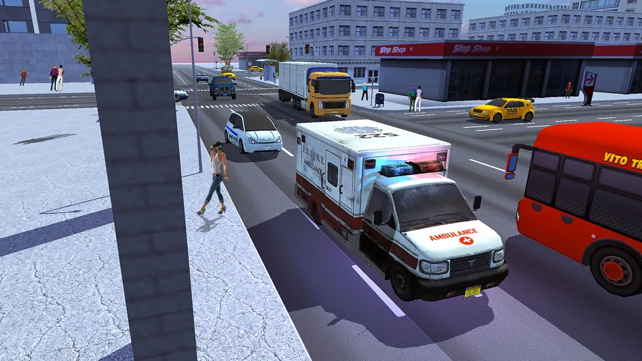 Ambulance Driving Game: Rescue | Indus Appstore | Screenshot